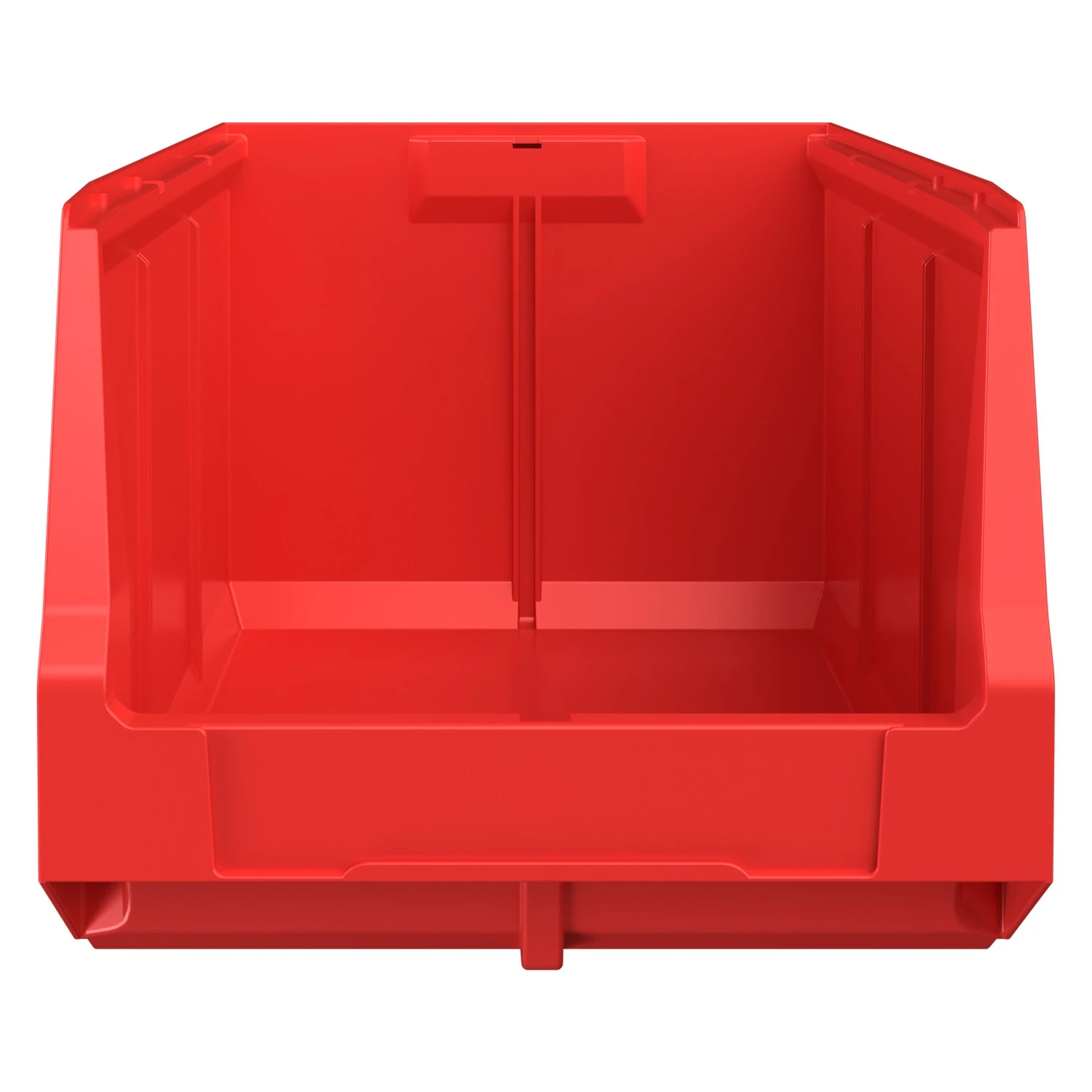 Складской лоток Logic Store 500х300х250 мм iPlast красный с отверстиями для перегородок N2 (12.407.2) 8-000000514