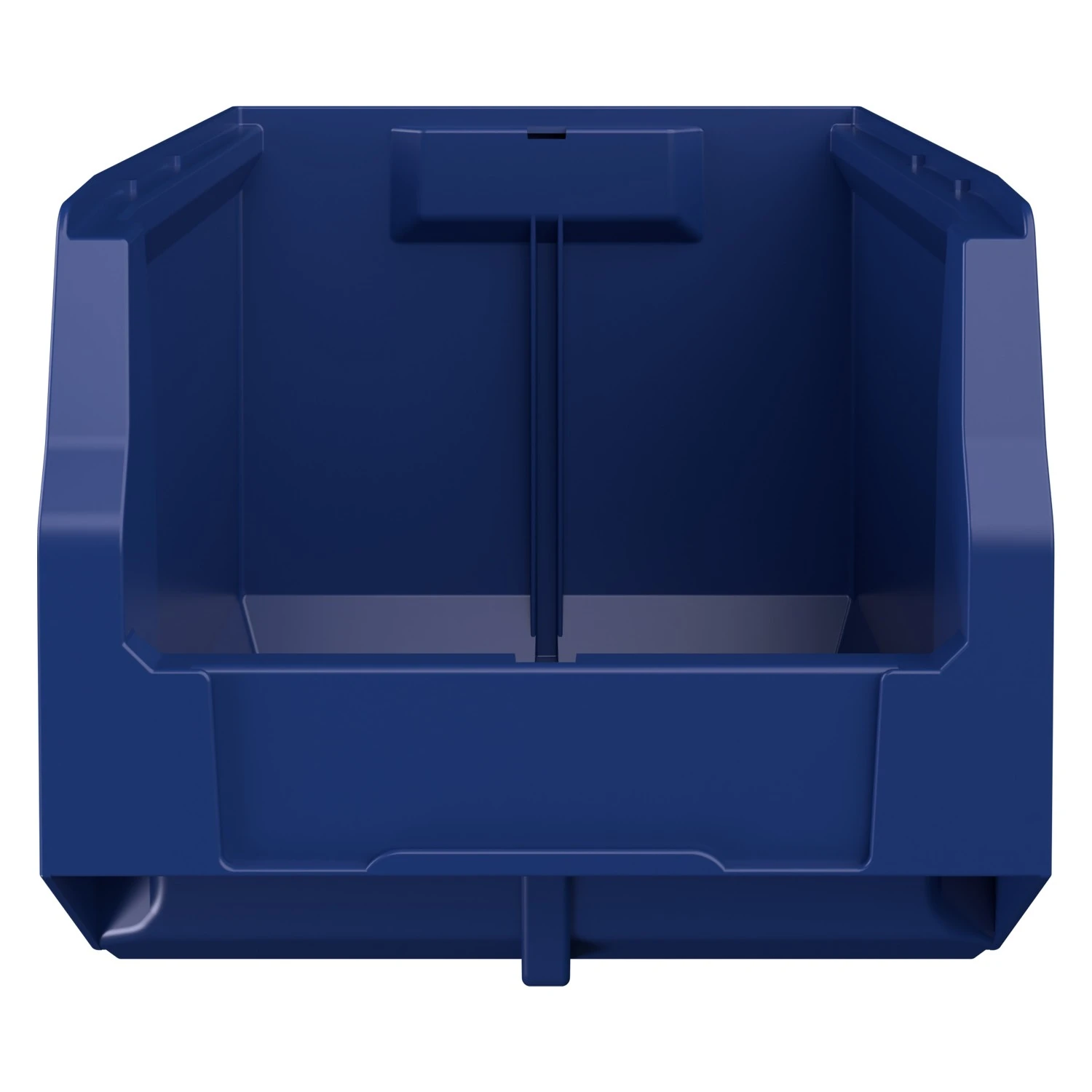 Складской лоток Logic Store 350x225x200 мм iPlast синий индиго с отверстиями для продольной перегородки 8-000000135