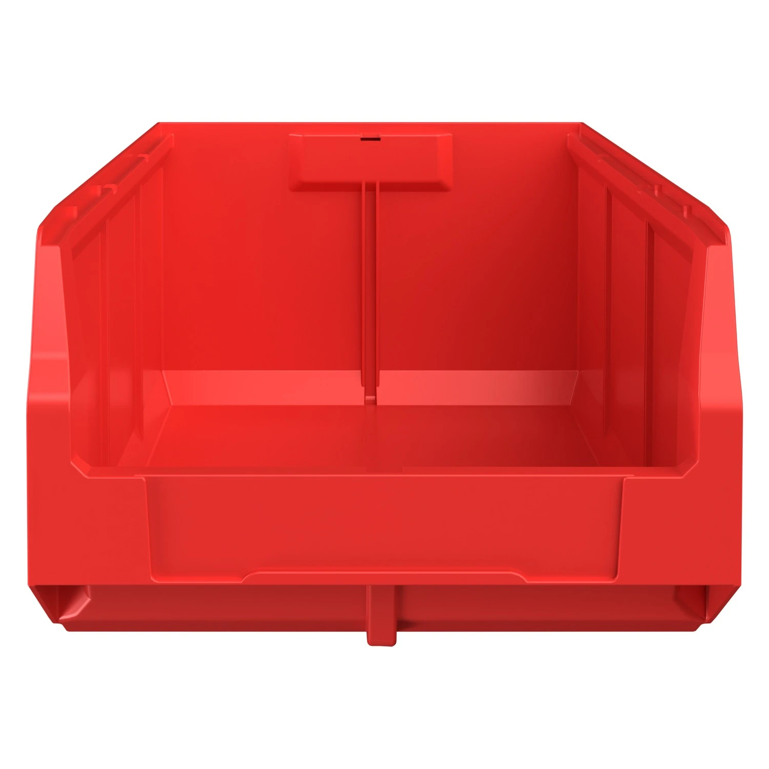 Складской лоток Logic Store 500х300х200 мм iPlast красный с отверстиями для перегородок N2 (12.406.2) 8-000000130