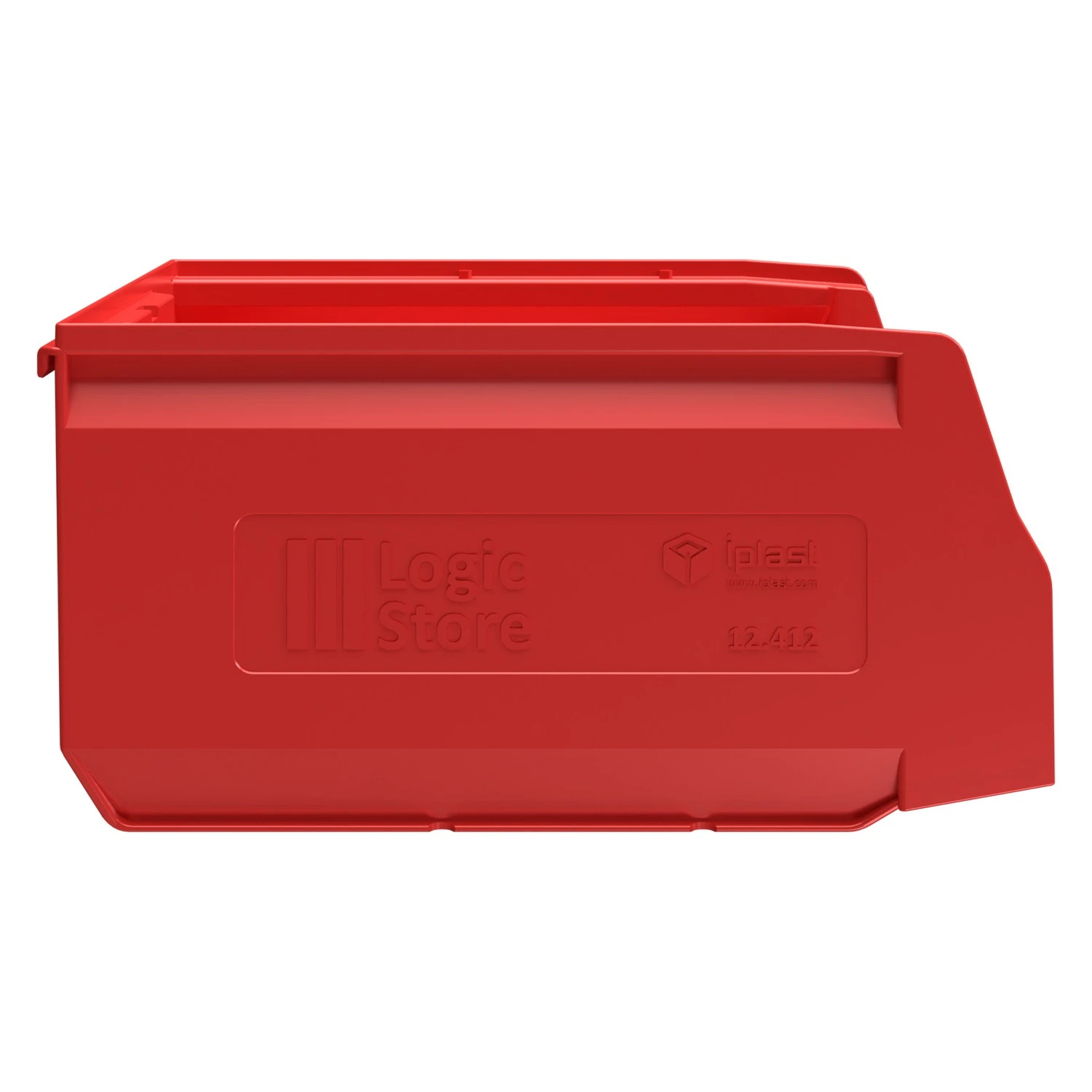 Складской лоток Logic Store 300x225x150 мм iPlast красный 8-000000124