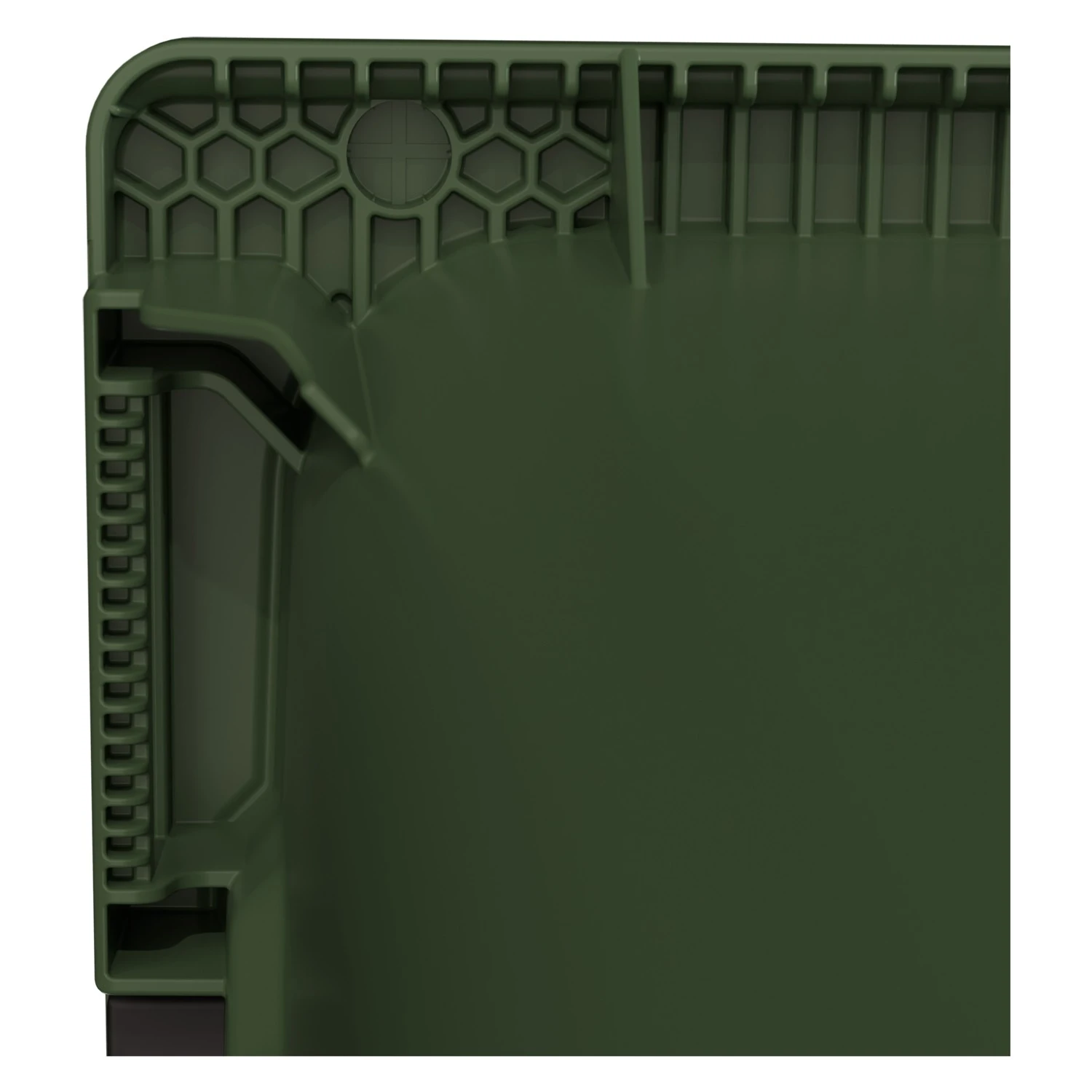 Мусорный контейнер 1100 л iPlast зелёный 4-колёсный с зелёной крышкой N1 (20.807.1) 8-000000013