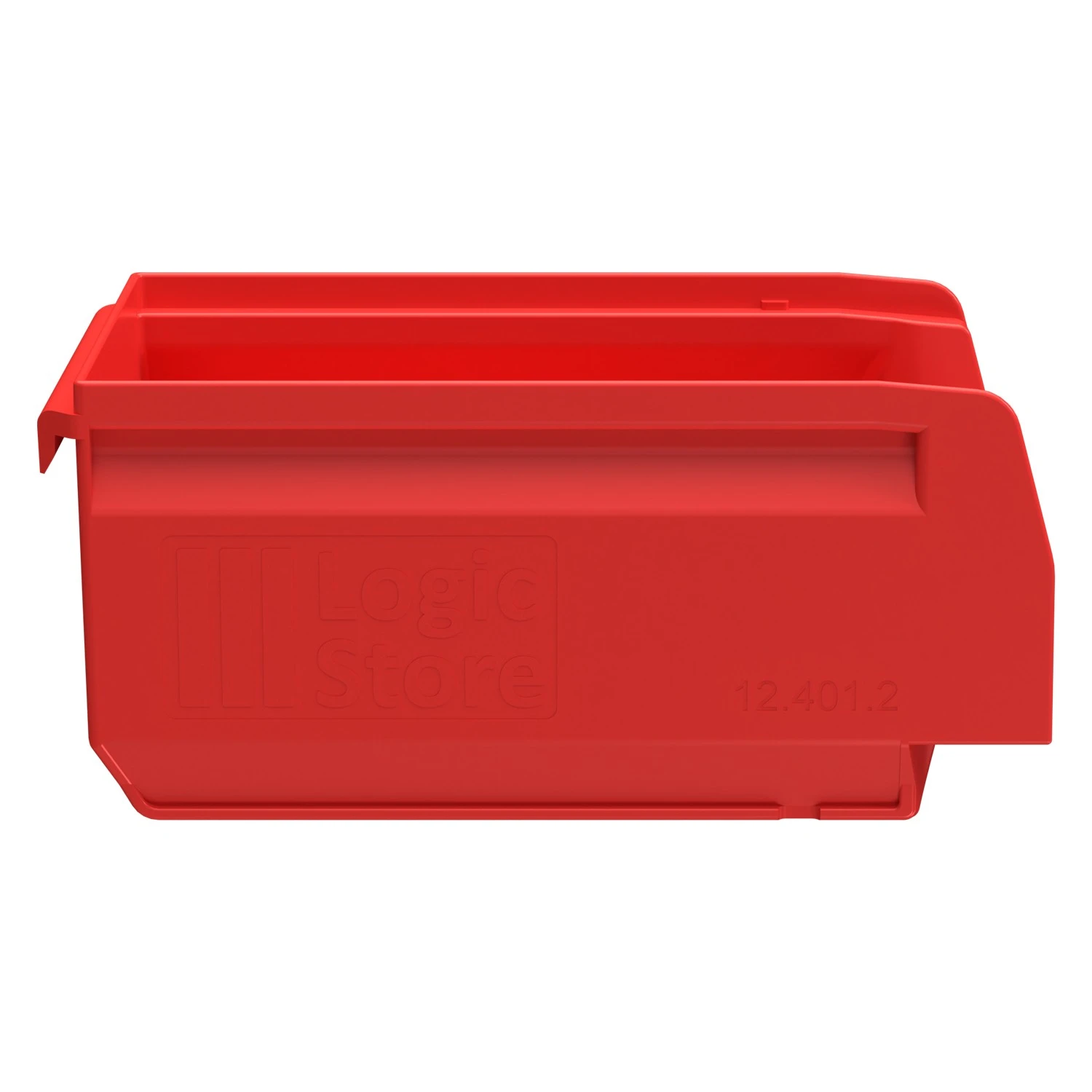 Складской лоток Logic Store 165х100х75 мм iPlast красный N2 (12.401.2) 8-000000144