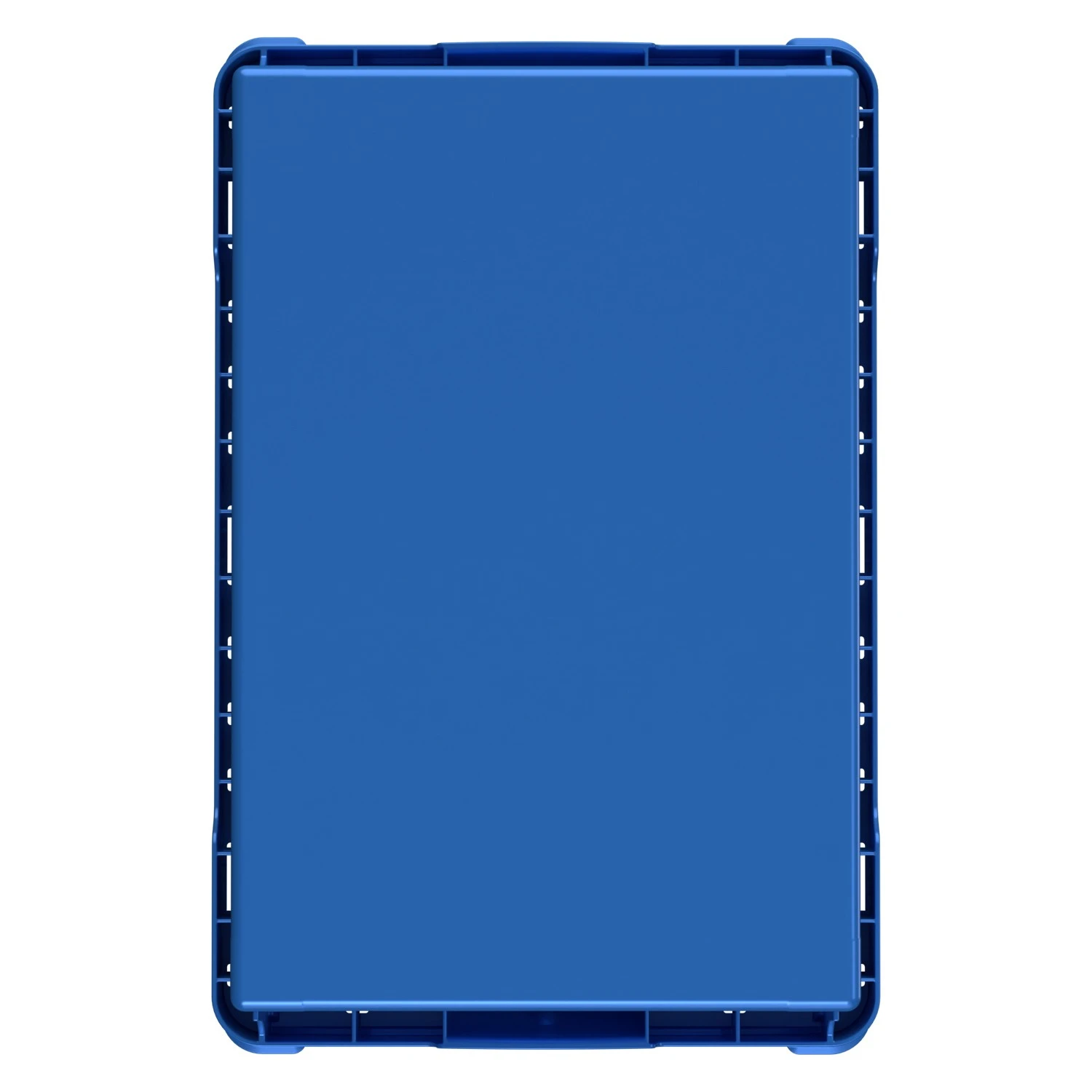 Вкладываемый контейнер INSTORE KV-6442.1 600x400x420 мм iPlast голубой со сплошным дном 8-000000407