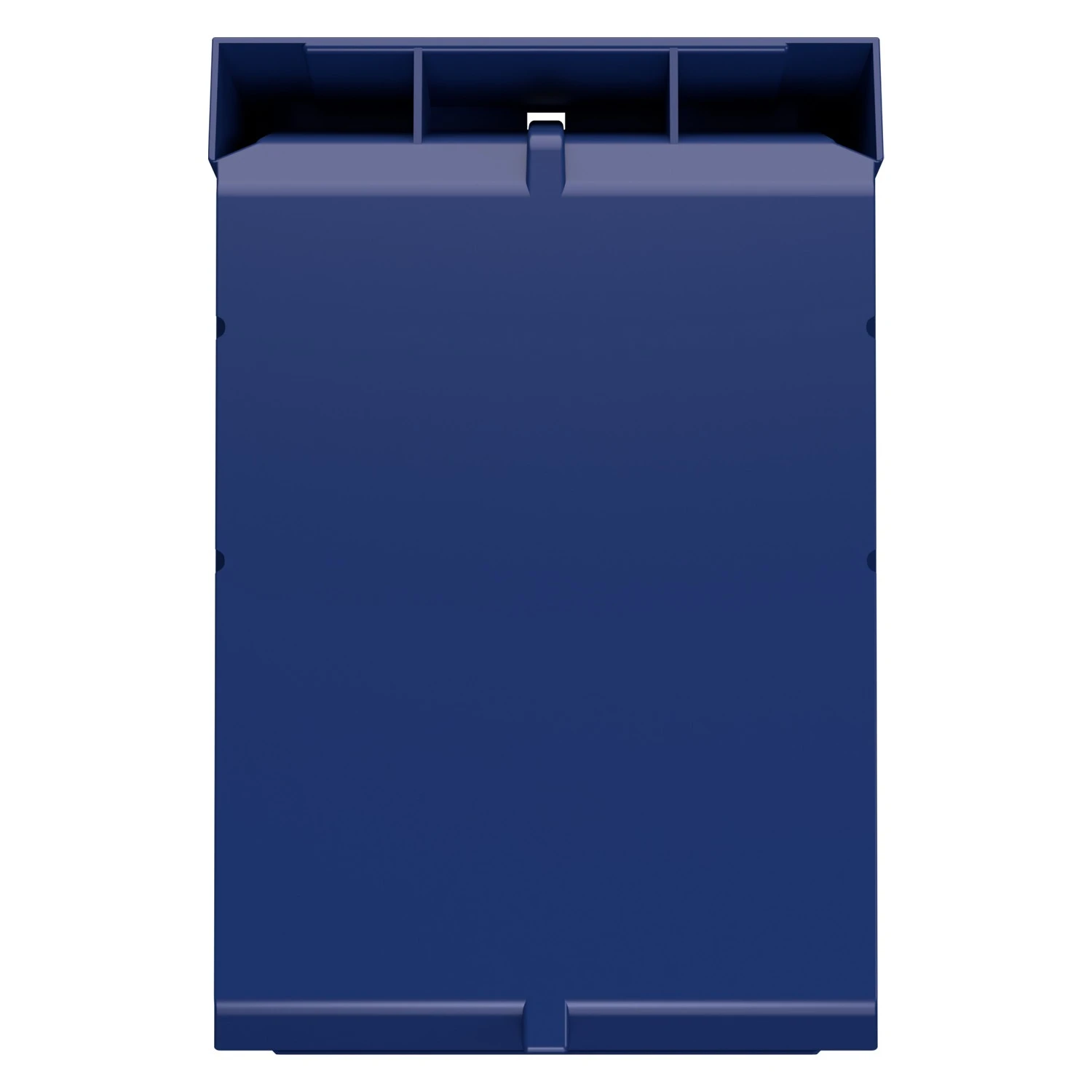 Складской лоток Logic Store 350x225x150 мм iPlast синий индиго с отверстиями для продольной перегородки 8-000000138