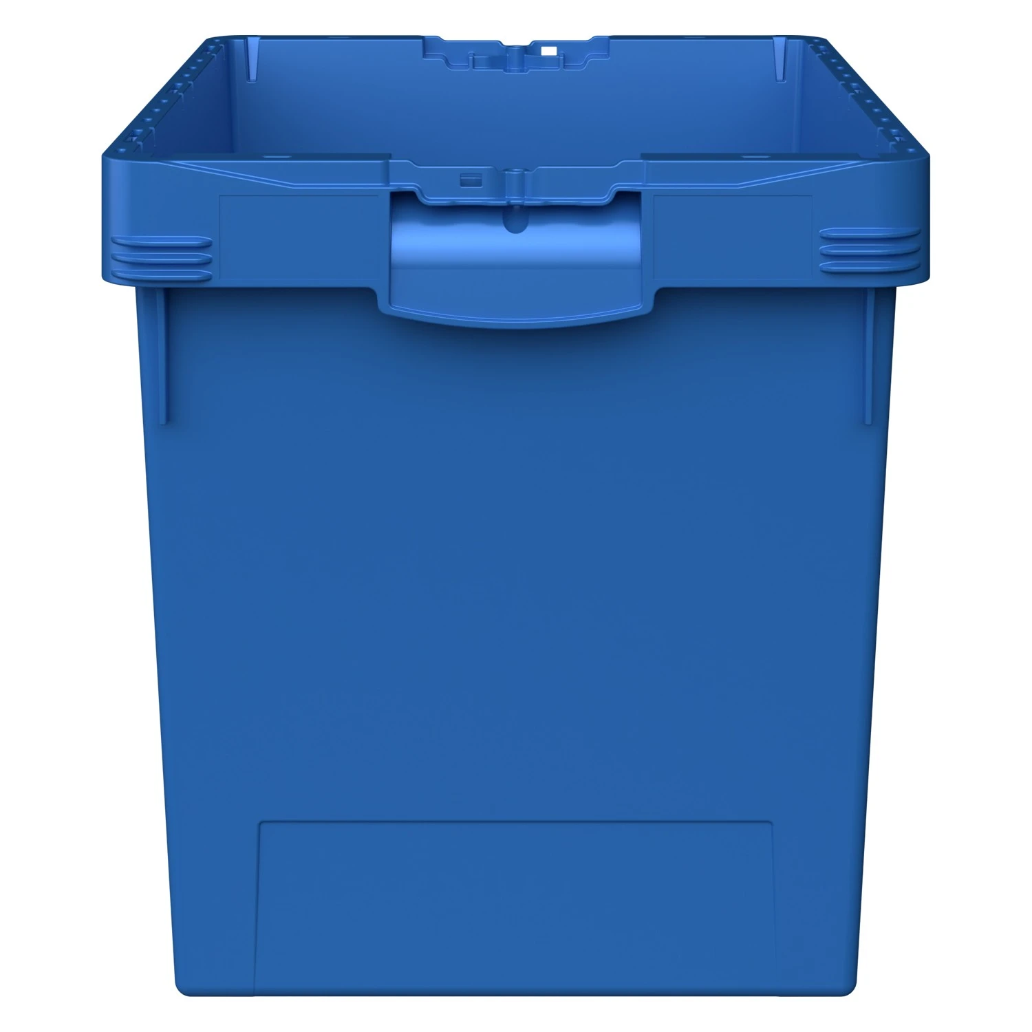 Вкладываемый контейнер INSTORE KV-6442.1 600x400x420 мм iPlast голубой со сплошным дном 8-000000407