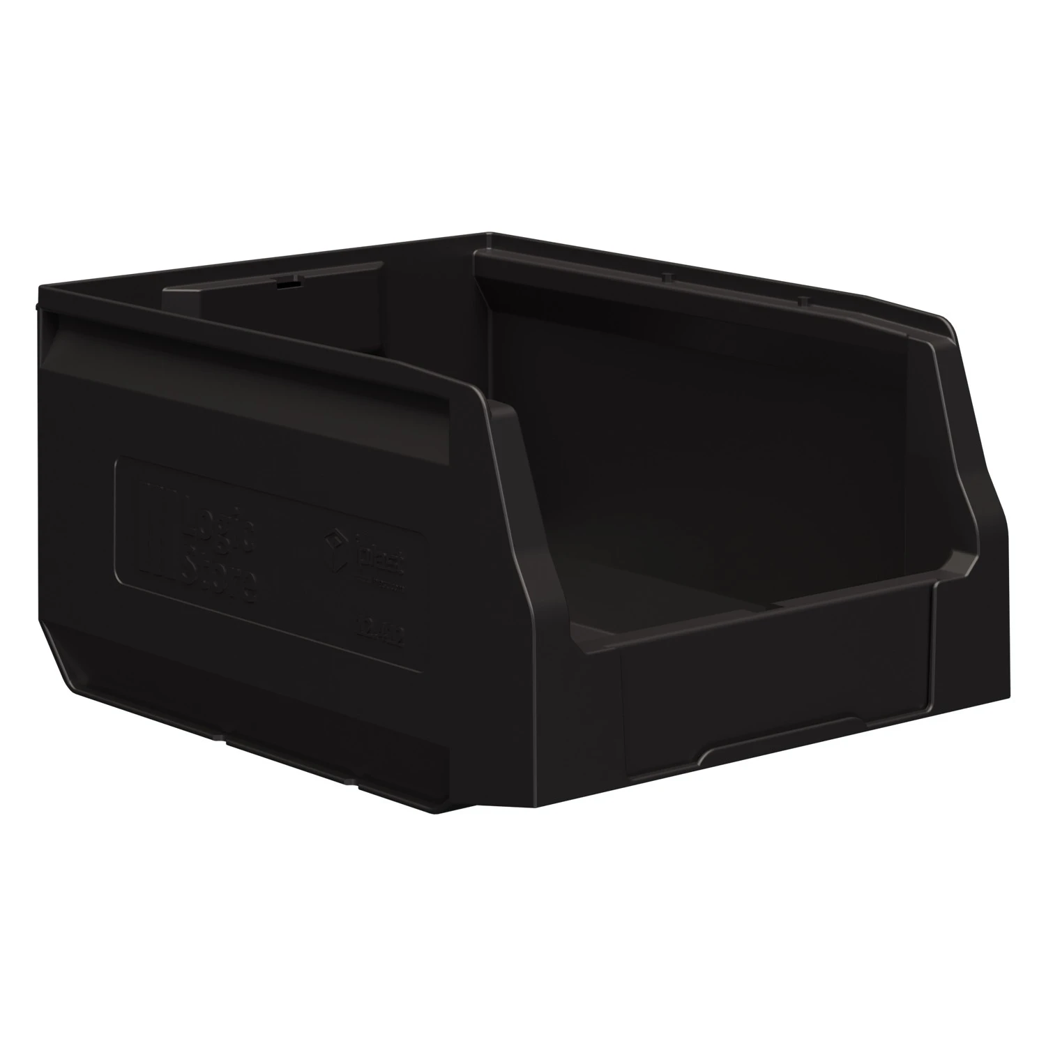 Складской лоток Logic Store 300x225x150 мм iPlast чёрный ЭКО 8-000000122