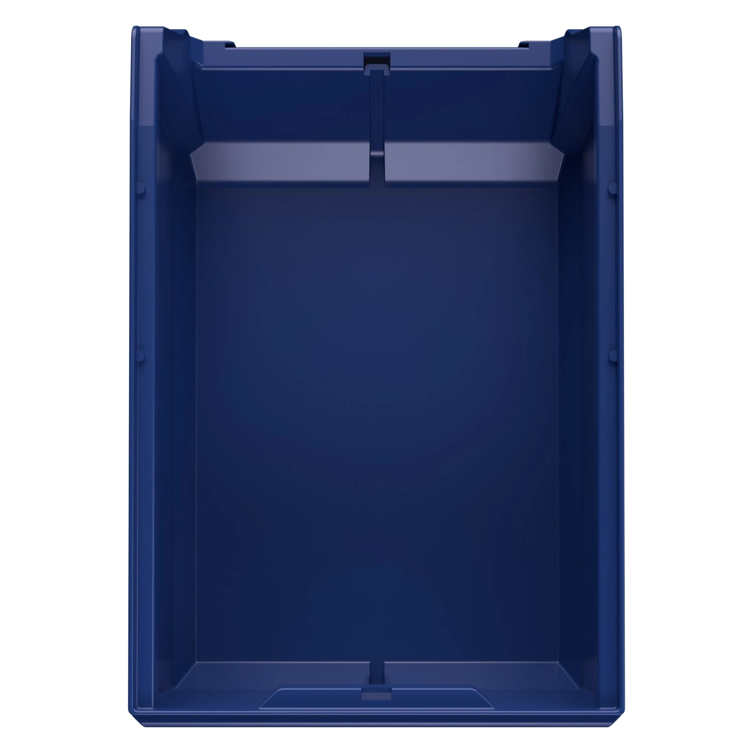 Складской лоток Logic Store 350x225x150 мм iPlast синий индиго с отверстиями для продольной перегородки 8-000000138