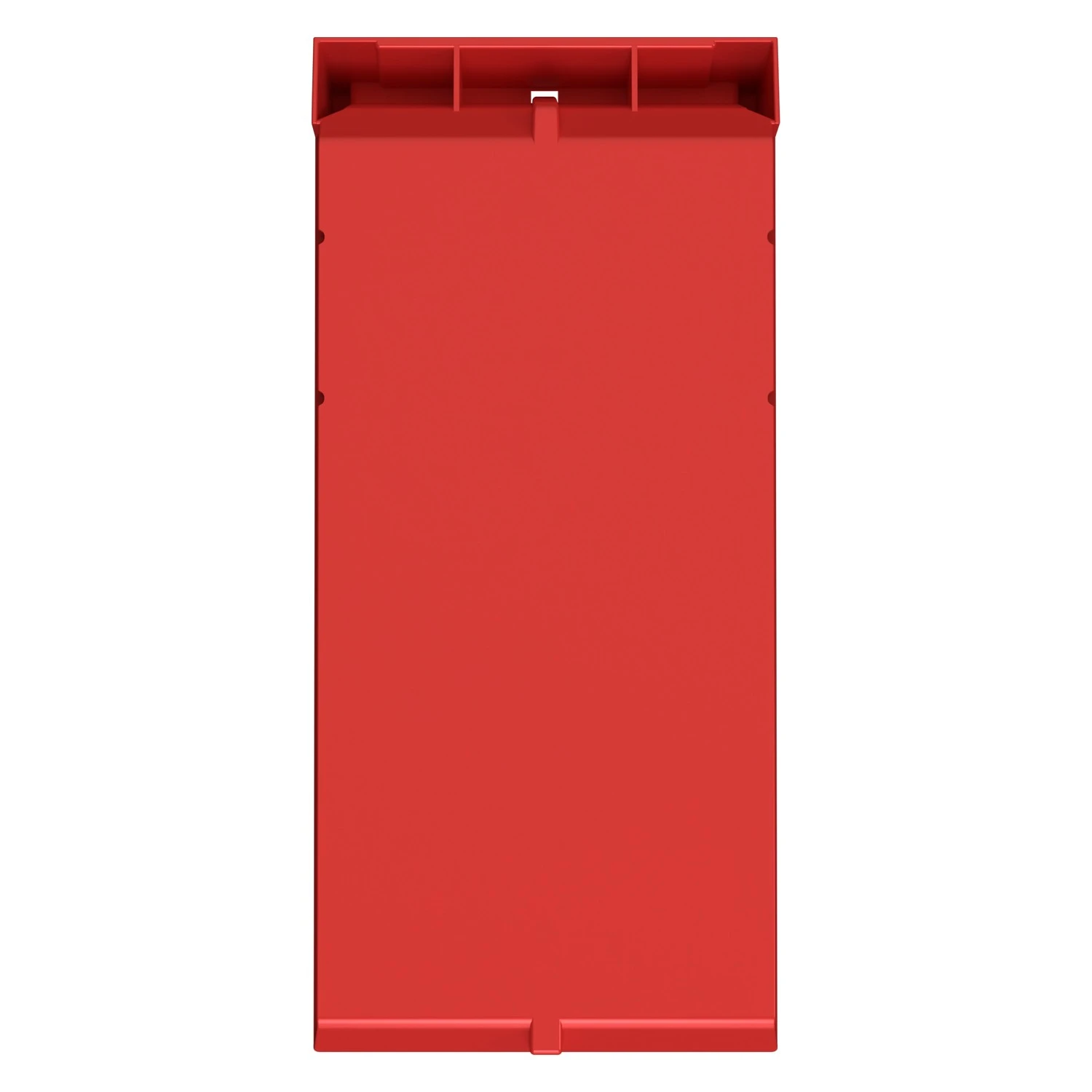 Складской лоток Logic Store 500х225х150 мм iPlast красный с отверстиями для перегородок N1 (12.405.1) 8-000000510