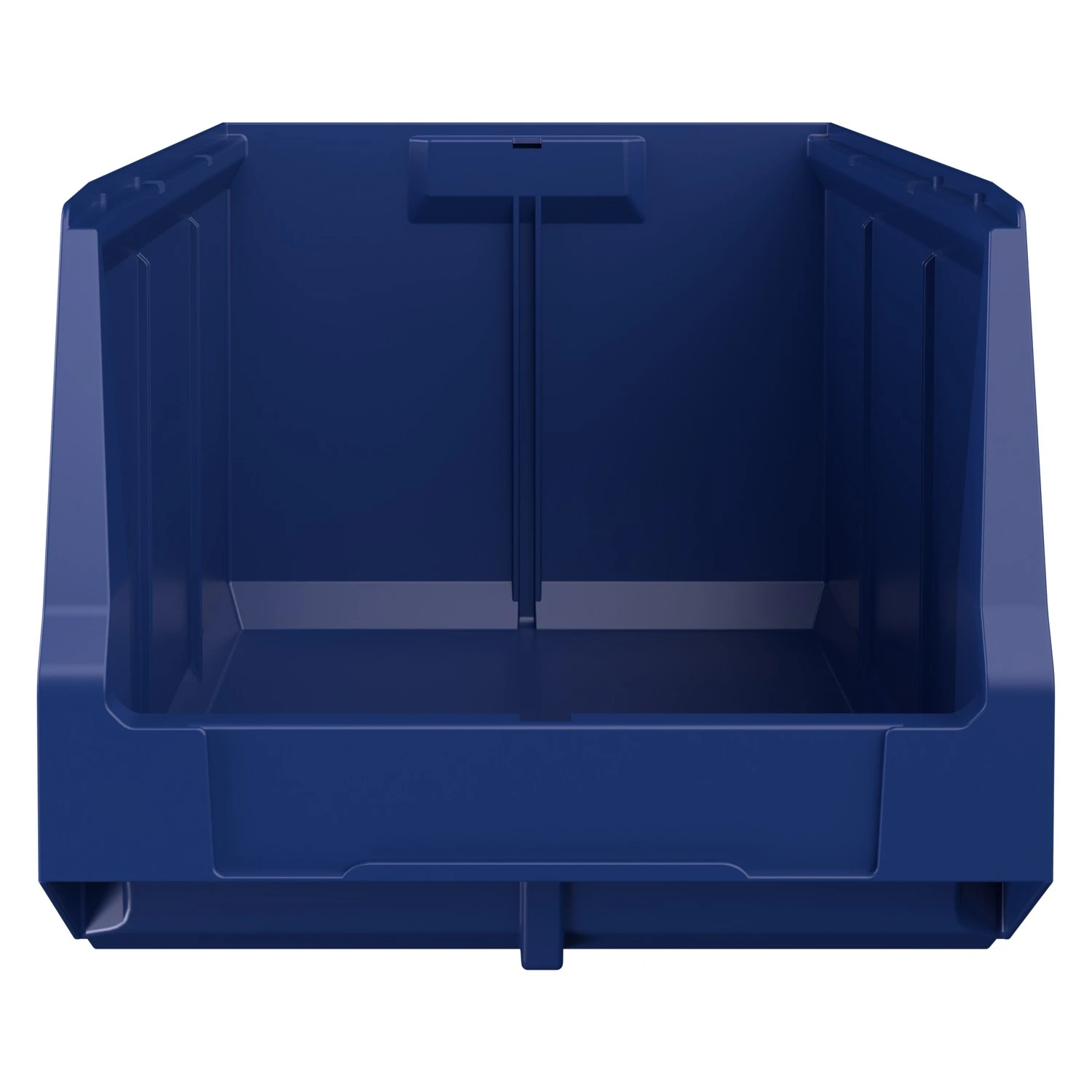 Складской лоток Logic Store 500х300х250 мм iPlast синий индиго с отверстиями для перегородок N2 (12.407.2) 8-000000126