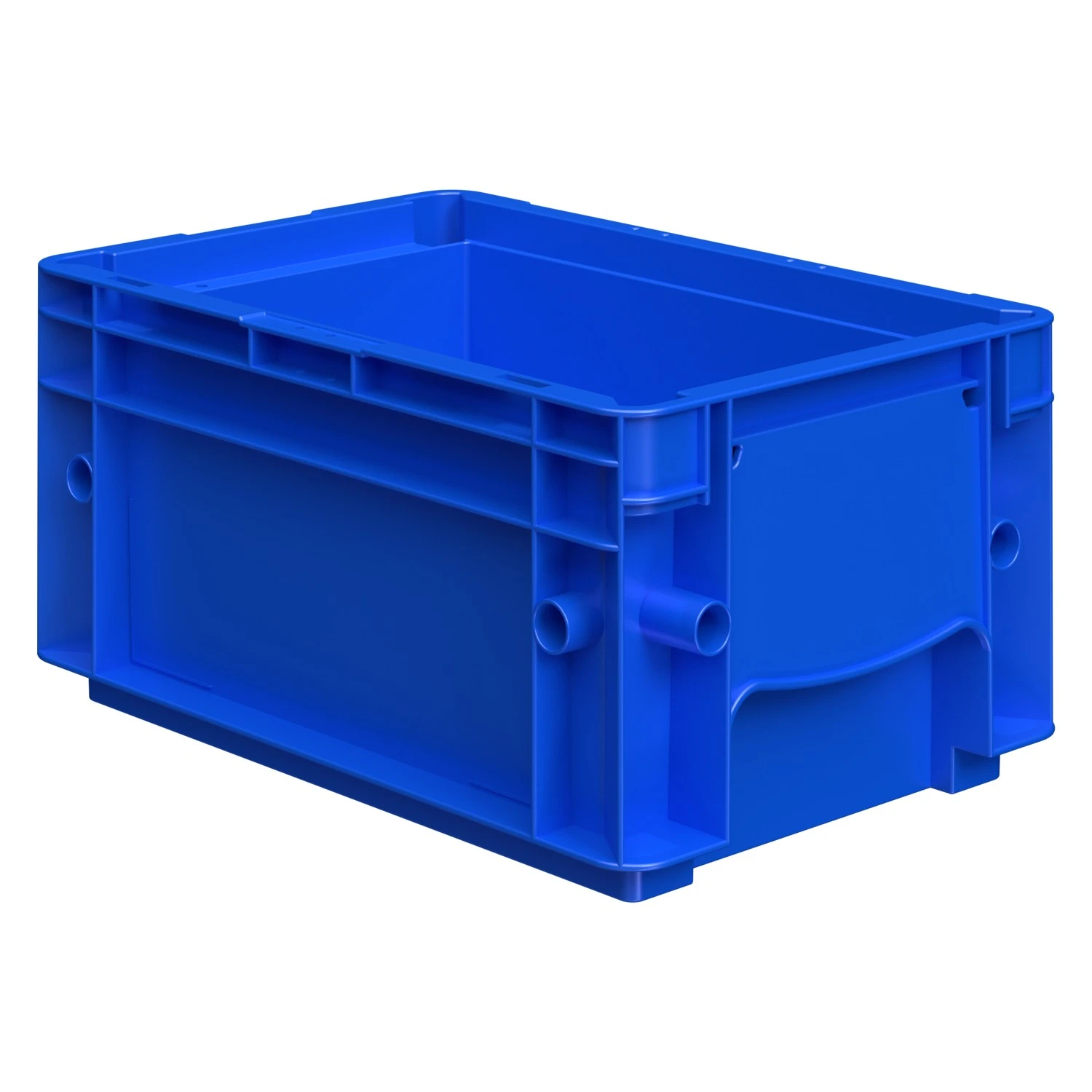 Ящик RL-KLT 3147 297х198х147,5 мм iPlast голубой с дренажными отверстиями в дне 8-000000176
