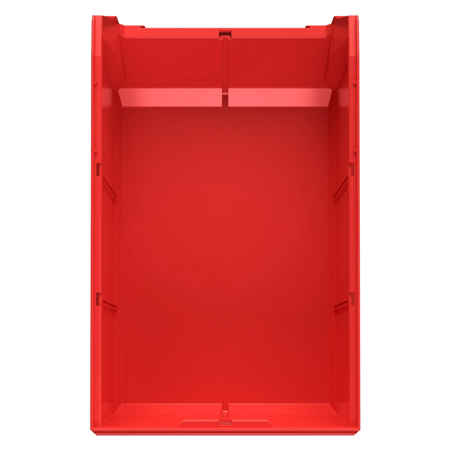 Складской лоток Logic Store 500х300х200 мм iPlast красный с отверстиями для перегородок N1 (12.406.1) 8-000000512