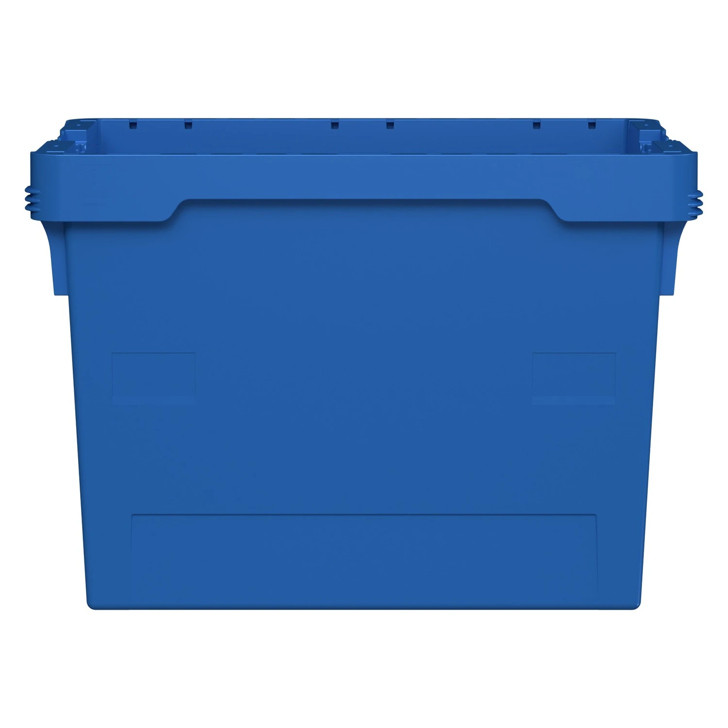 Вкладываемый контейнер INSTORE KV-6442.1 600x400x420 мм iPlast голубой со сплошным дном 8-000000407