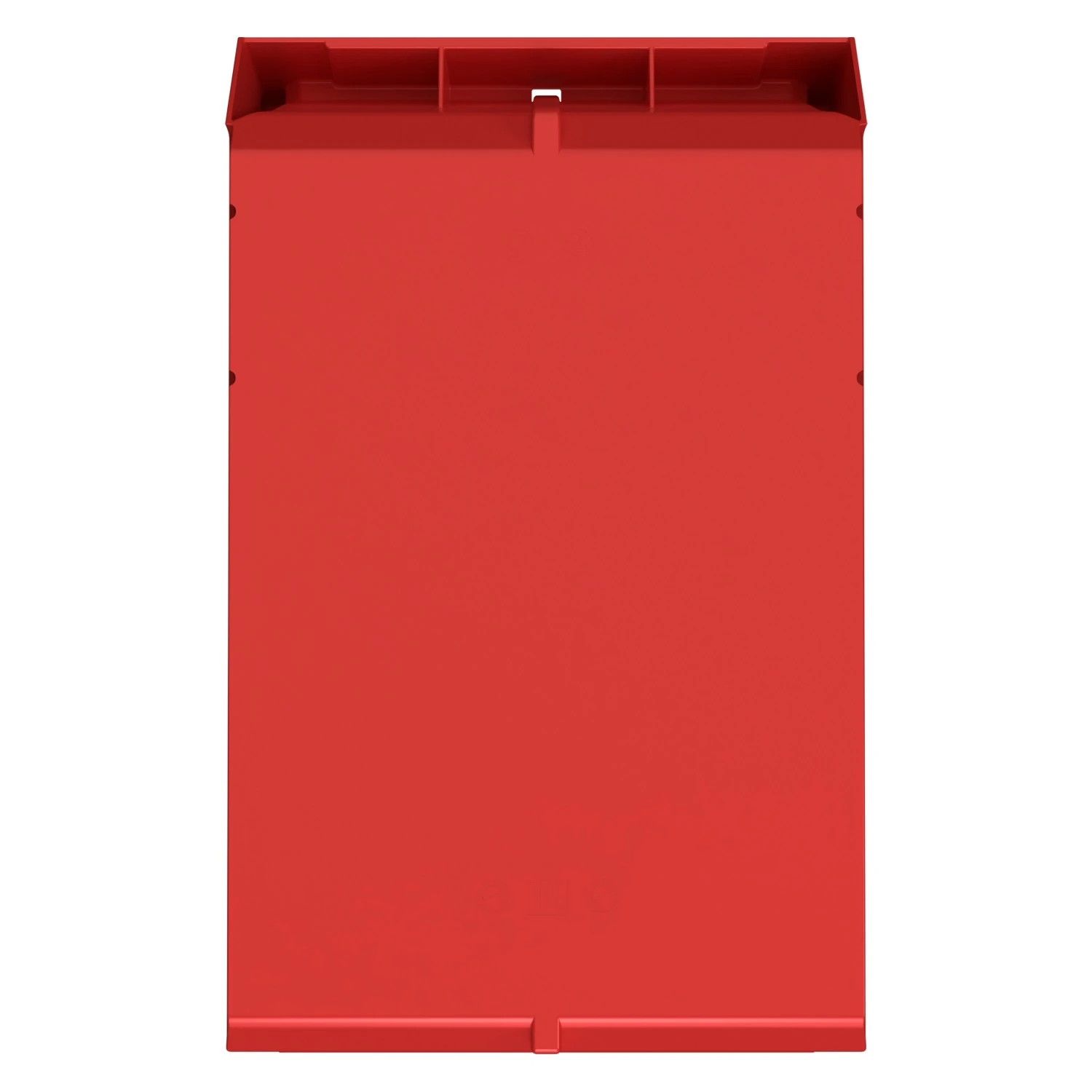 Складской лоток Logic Store 500х300х200 мм iPlast красный с отверстиями для перегородок N2 (12.406.2) 8-000000130