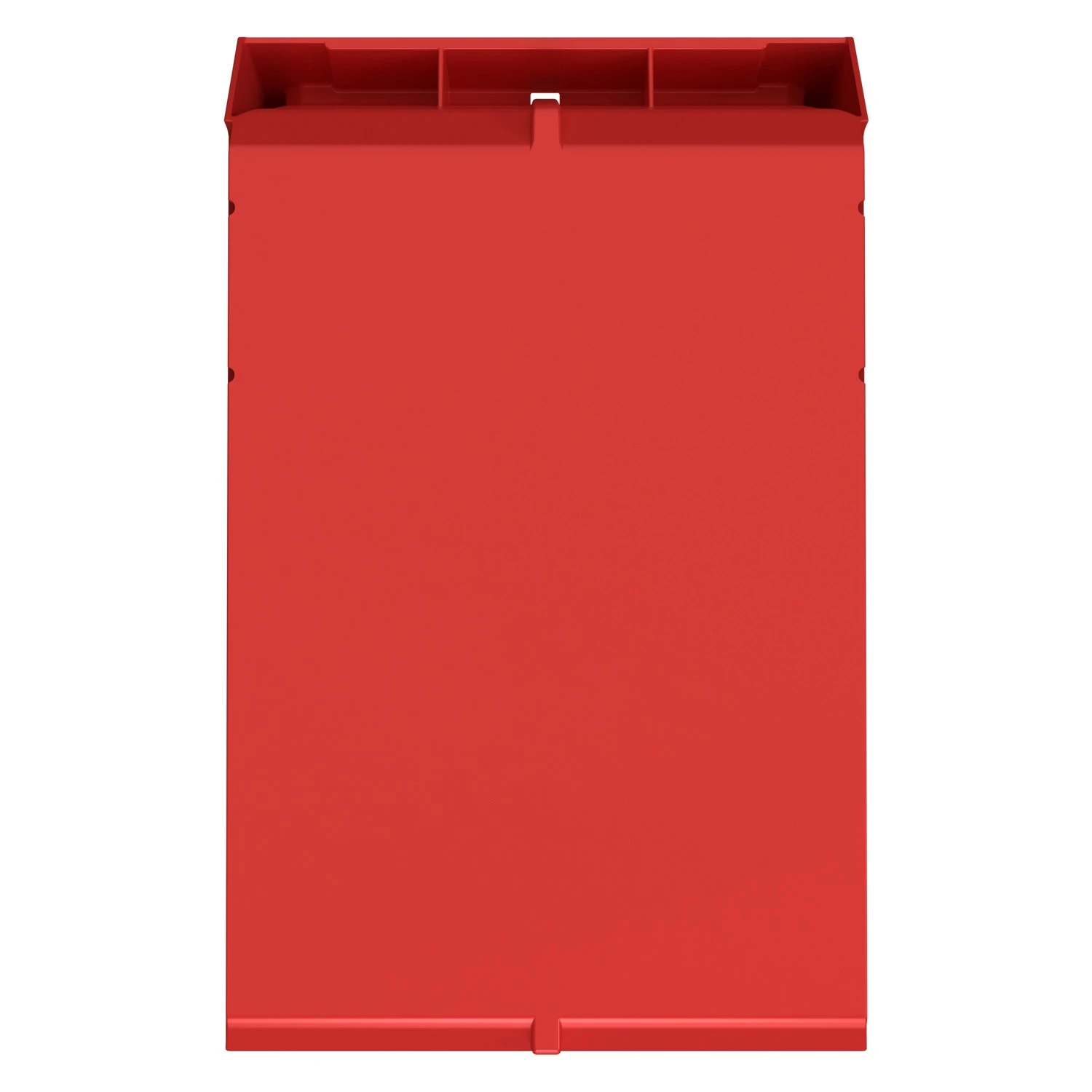 Складской лоток Logic Store 500х300х200 мм iPlast красный с отверстиями для перегородок N1 (12.406.1) 8-000000512
