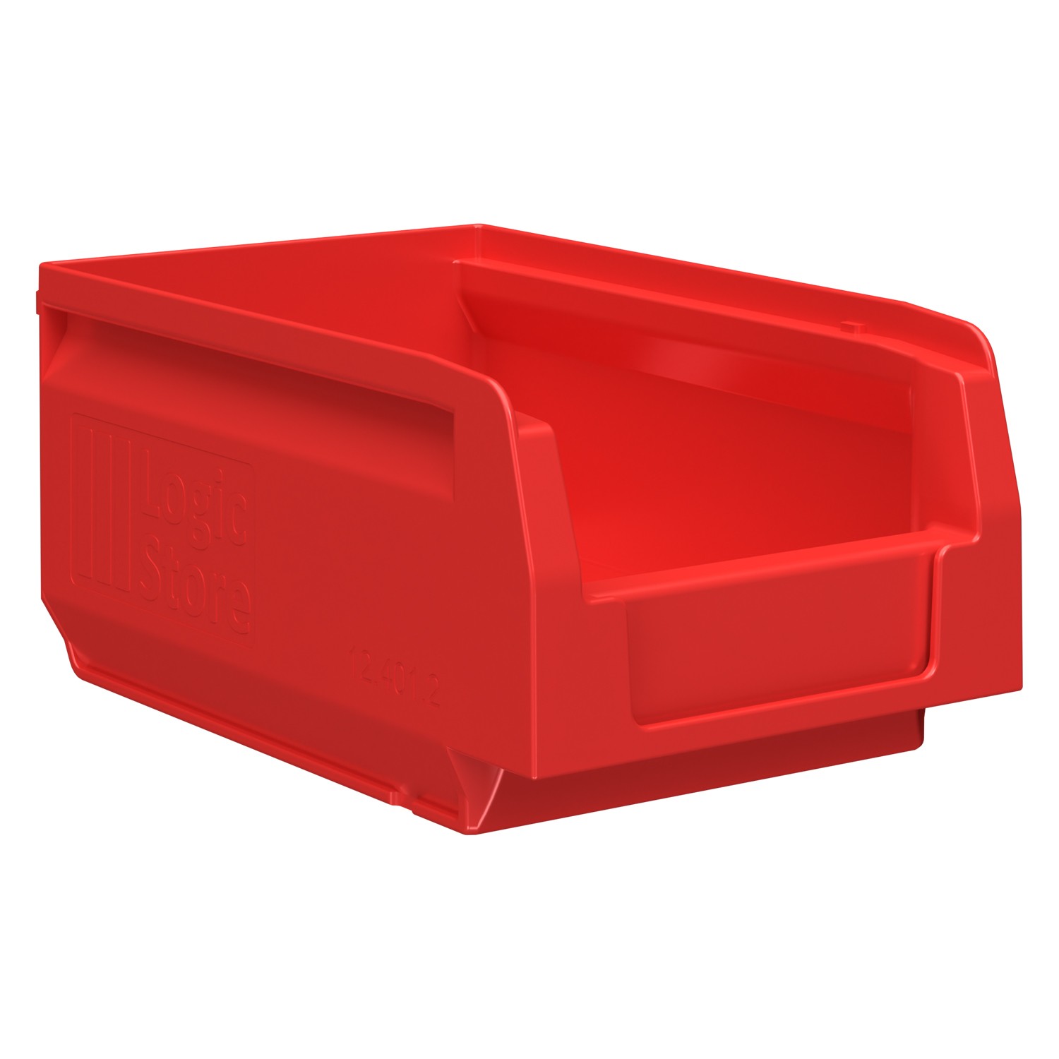 Складской лоток Logic Store 165х100х75 мм iPlast красный N2 (12.401.2) 8-000000144