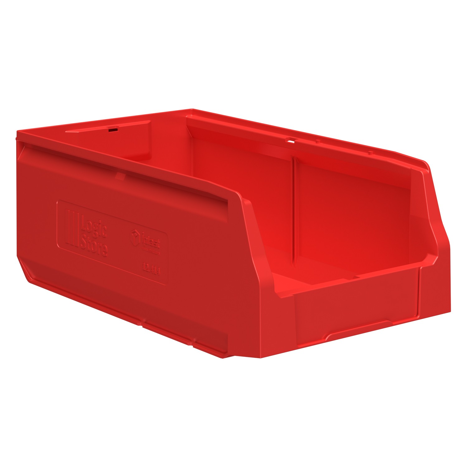 Складской лоток Logic Store 400x225x150 мм iPlast красный 8-000000121