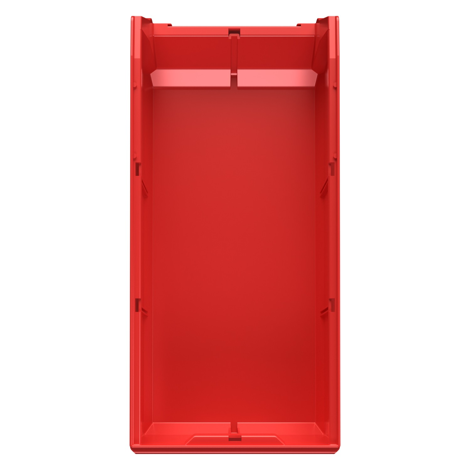 Складской лоток Logic Store 500х225х150 мм iPlast красный с отверстиями для перегородок N2 (12.405.2) 8-000000133