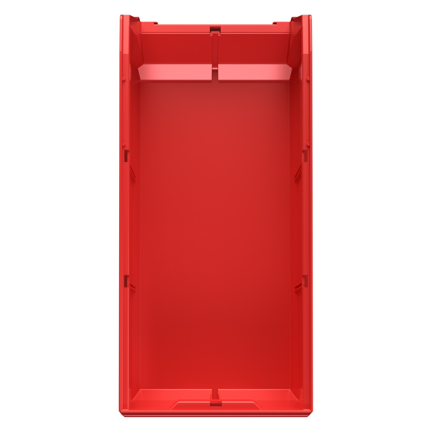 Складской лоток Logic Store 500х225х150 мм iPlast красный с отверстиями для перегородок N1 (12.405.1) 8-000000510