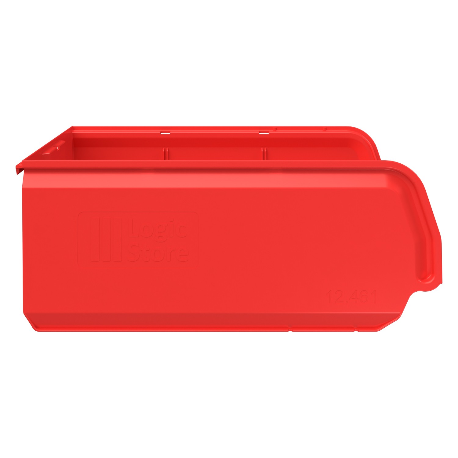 Складской лоток Logic Store 500х300х200 мм iPlast красный NEW (12.461) 8-000000513