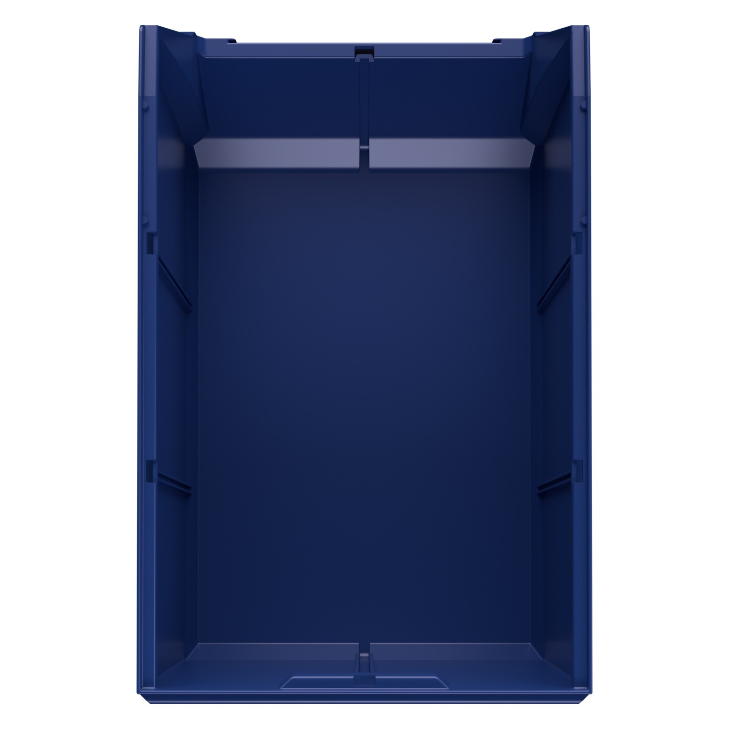 Складской лоток Logic Store 500х300х250 мм iPlast синий индиго с отверстиями для перегородок N1 (12.407.1) 8-000000523
