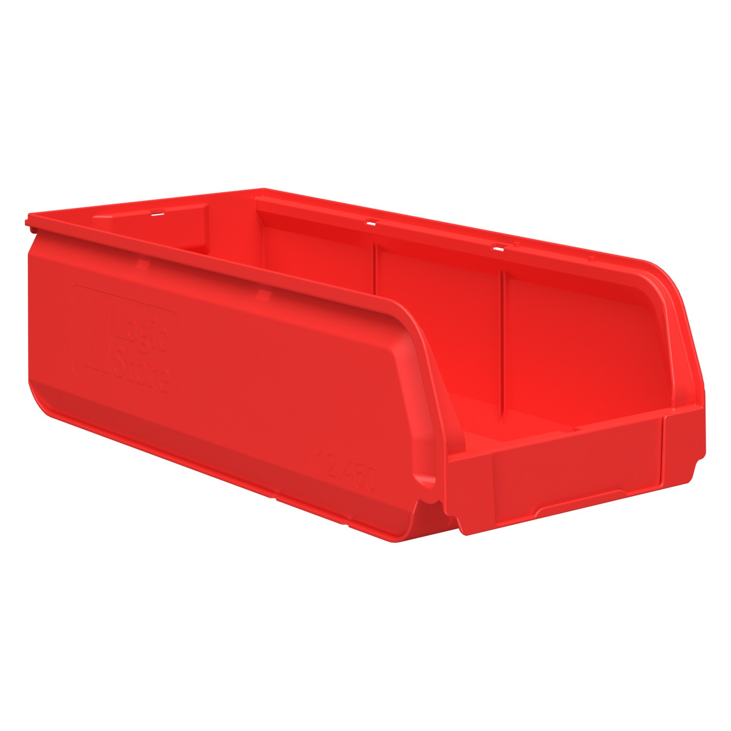 Складской лоток Logic Store 500х225х150 мм iPlast красный NEW (12.460) 8-000000511