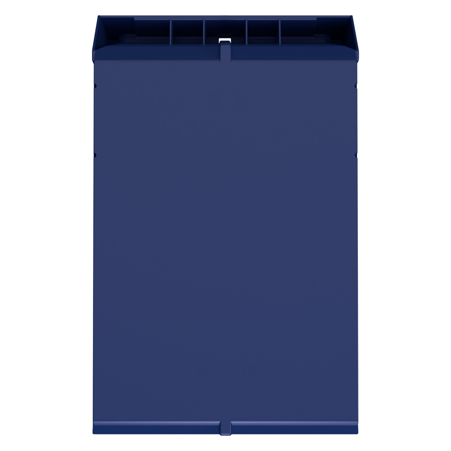 Складской лоток Logic Store 500х300х250 мм iPlast синий индиго с отверстиями для перегородок N1 (12.407.1) 8-000000523