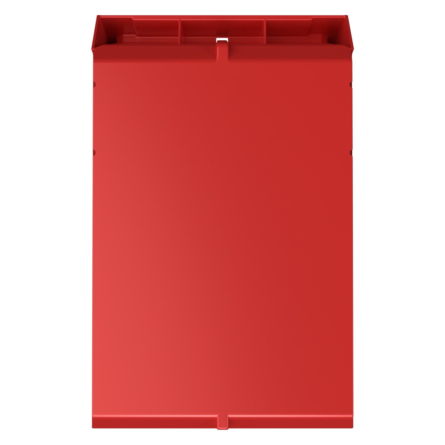 Складской лоток Logic Store 500х300х200 мм iPlast красный с отверстиями для перегородок N1 (12.406.1) 8-000000512