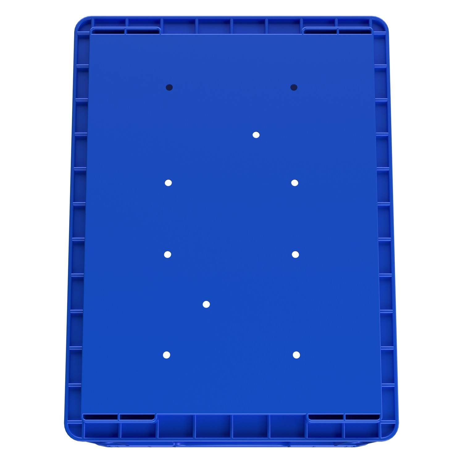 Ящик RL-KLT 4280 396x297x280 мм iPlast голубой c дренажными отверстиями в дне 8-000000183