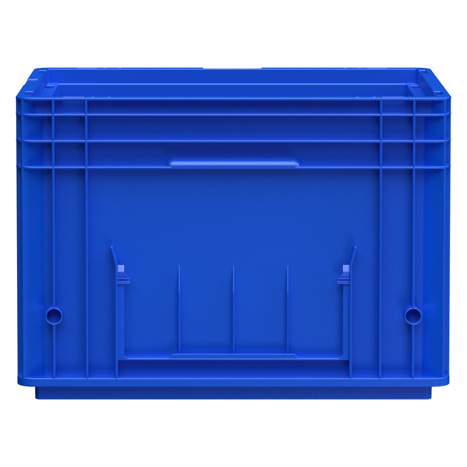Ящик RL-KLT 4280 396x297x280 мм iPlast голубой c дренажными отверстиями в дне 8-000000183