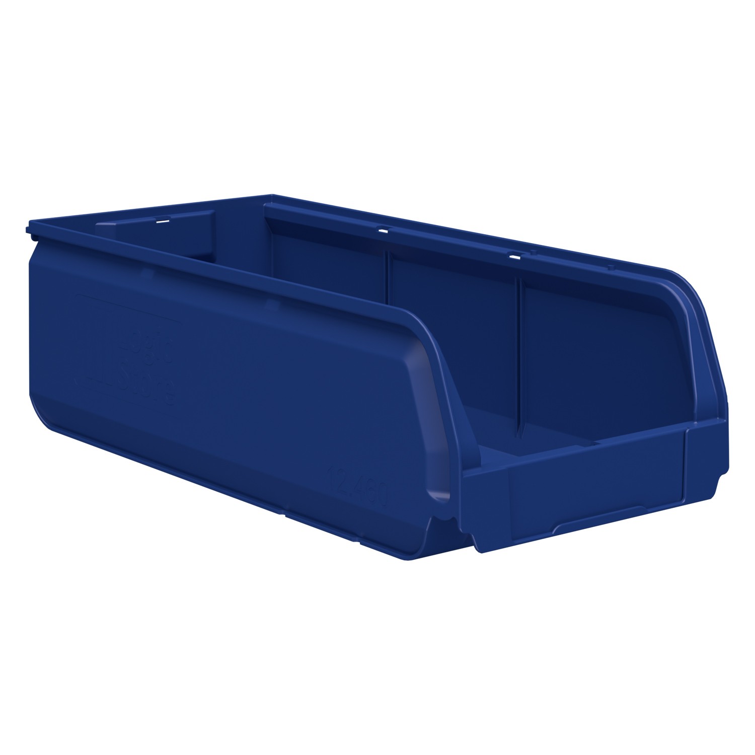 Складской лоток Logic Store 500х225х150 мм iPlast синий индиго NEW (12.460) 8-000000520