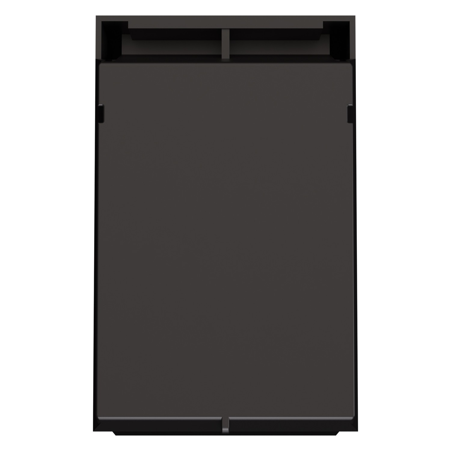 Складской лоток Logic Store 165х100х75 мм iPlast чёрный ЭКО 8-000000526