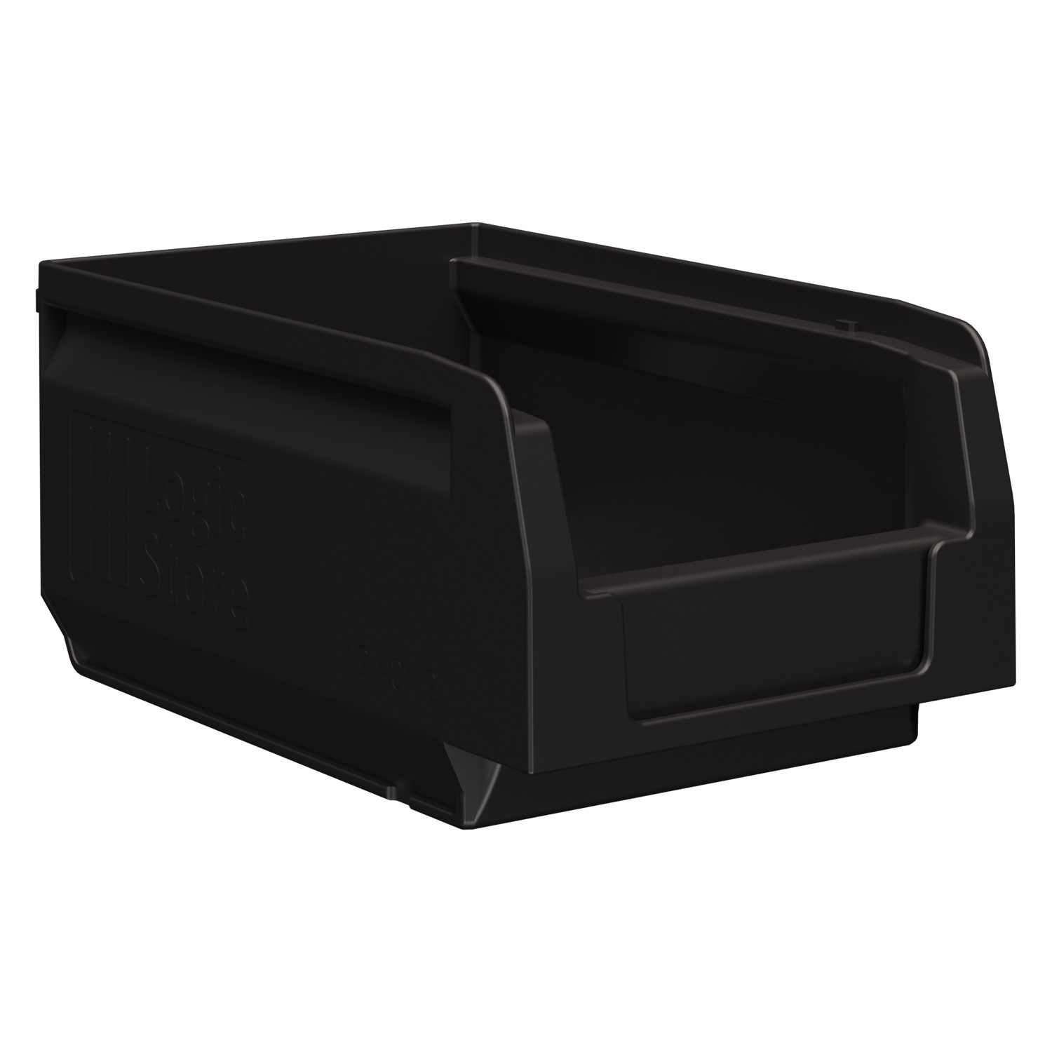Складской лоток Logic Store 165х100х75 мм iPlast чёрный ЭКО N2 (12.401.2) 8-000000143