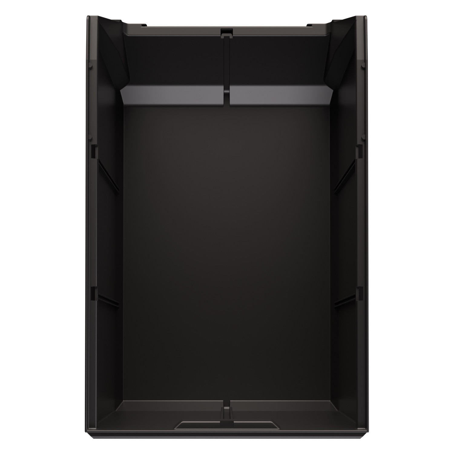Складской лоток Logic Store 500х300х250 мм iPlast чёрный ЭКО с отверстиями для перегородок N2 (12.407.2) 8-000000531