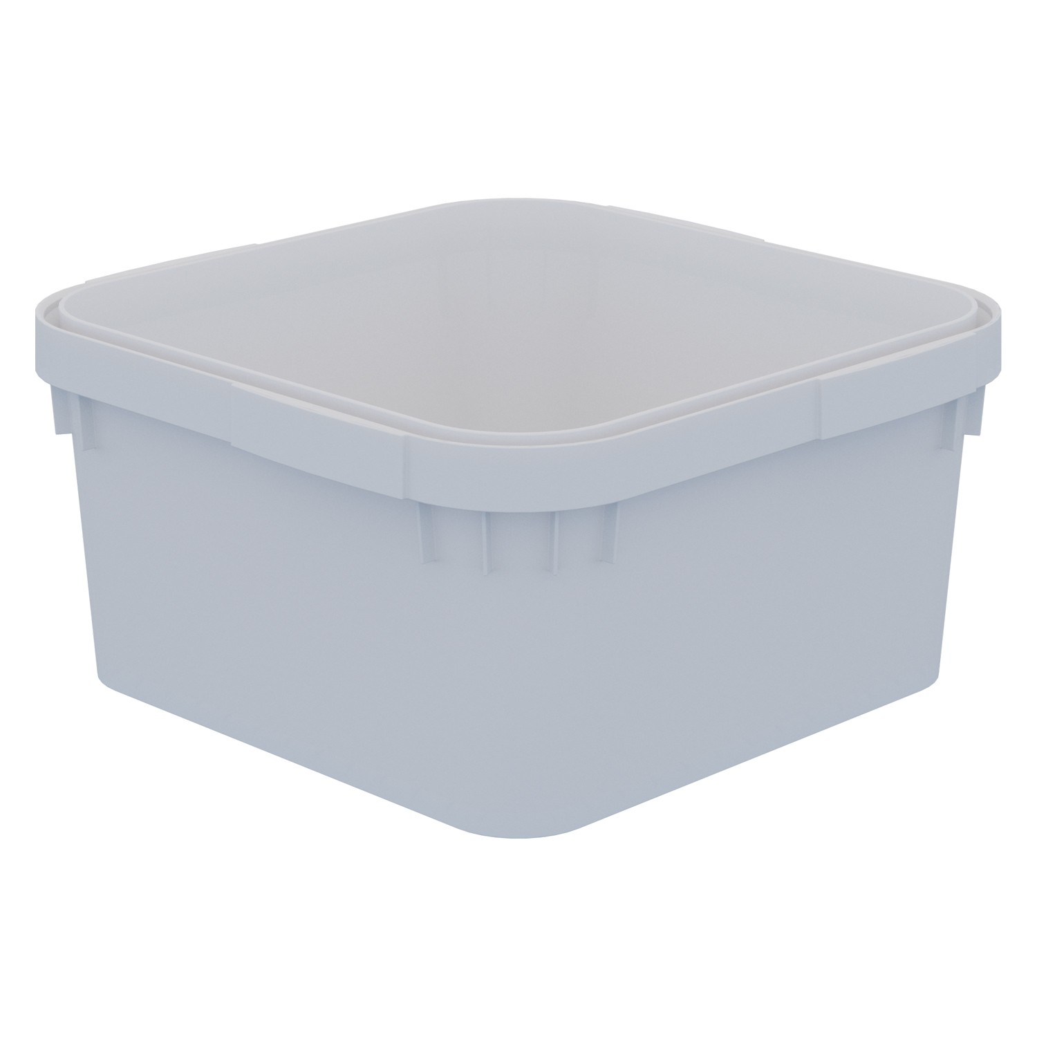 Куботейнер 340х340х160 мм iPlast белый 8-000000416