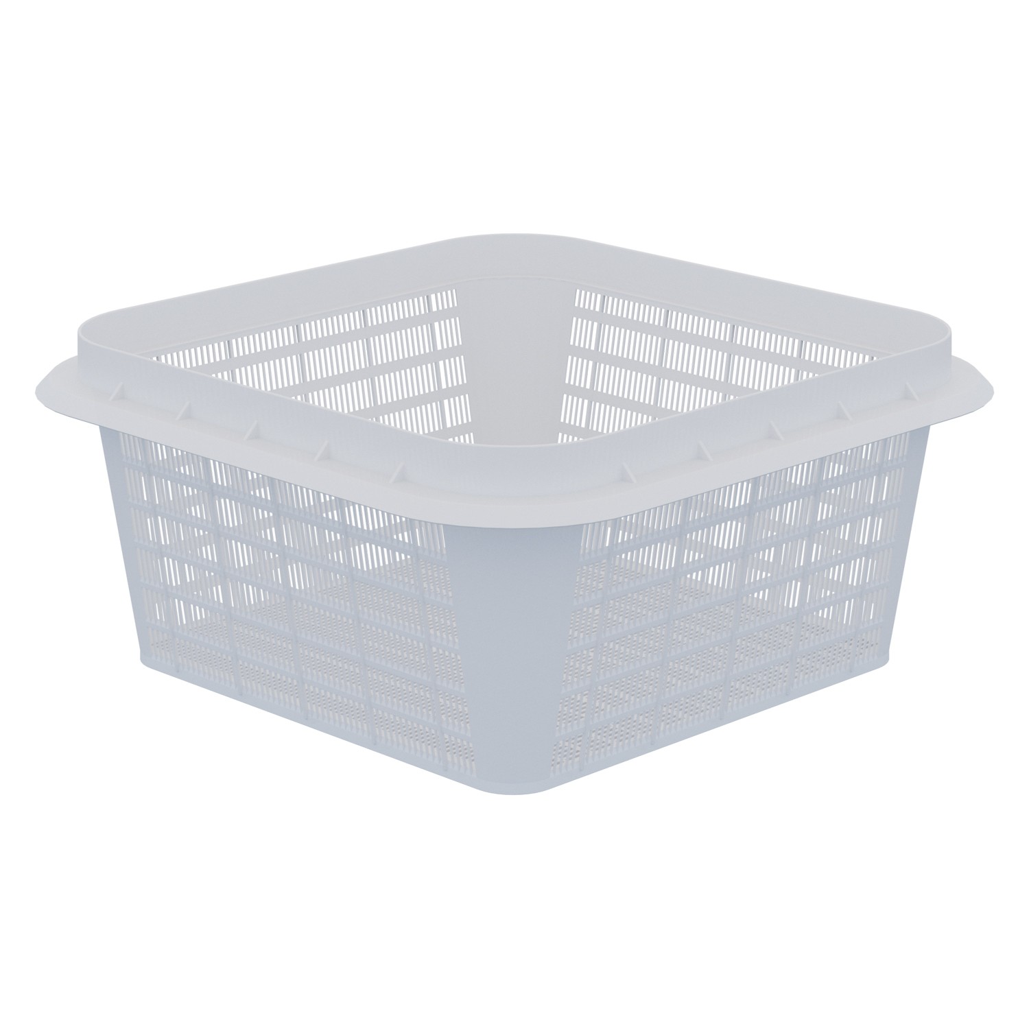 Контейнер сетчатый 348x348x145 мм iPlast белый для куботейнера 8-000000400