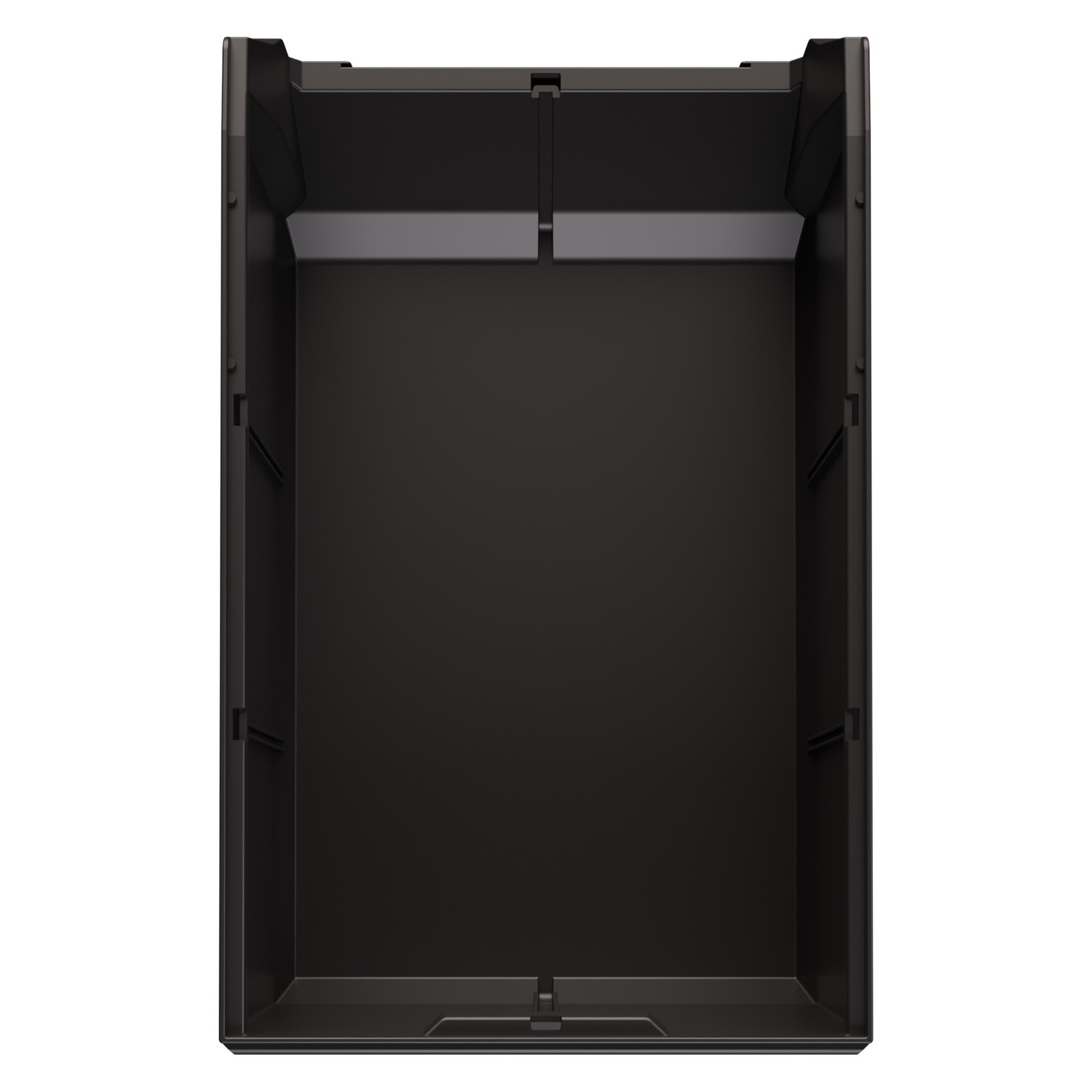 Складской лоток Logic Store 500х300х200 мм iPlast чёрный ЭКО с отверстиями для перегородок N1 (12.406.1) 8-000000530