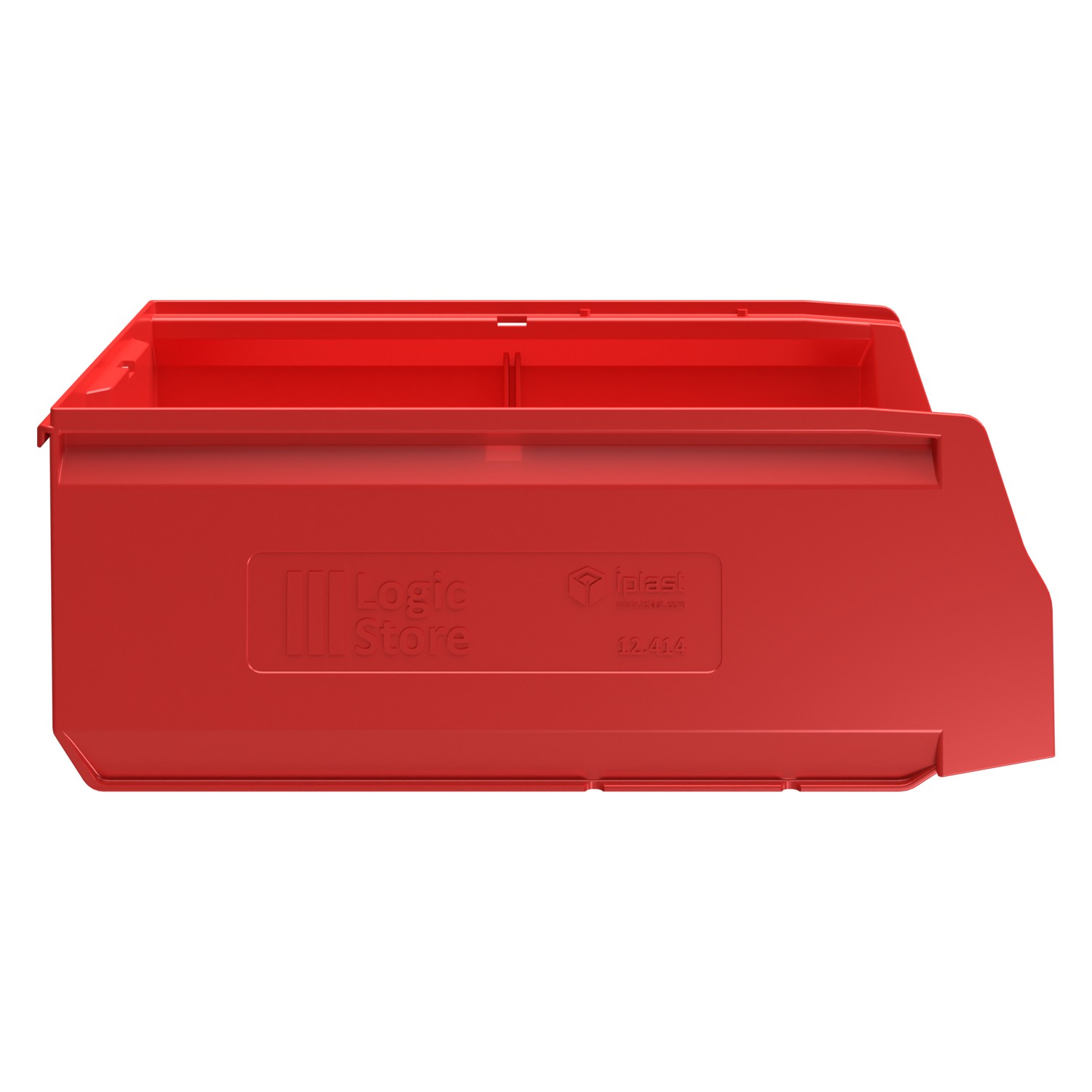 Складской лоток Logic Store 400x225x150 мм iPlast красный 8-000000121