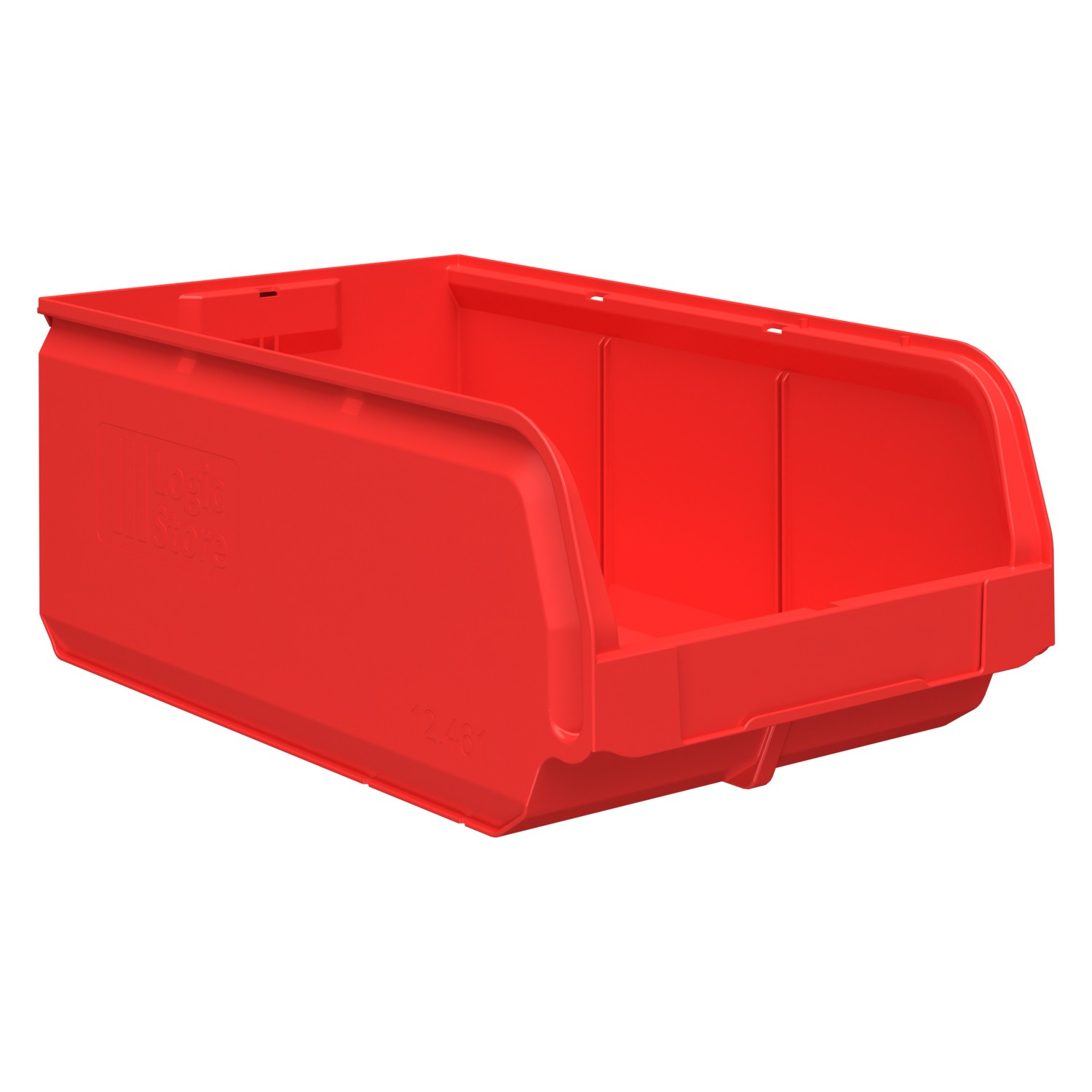 Складской лоток Logic Store 500х300х200 мм iPlast красный NEW (12.461) 8-000000513