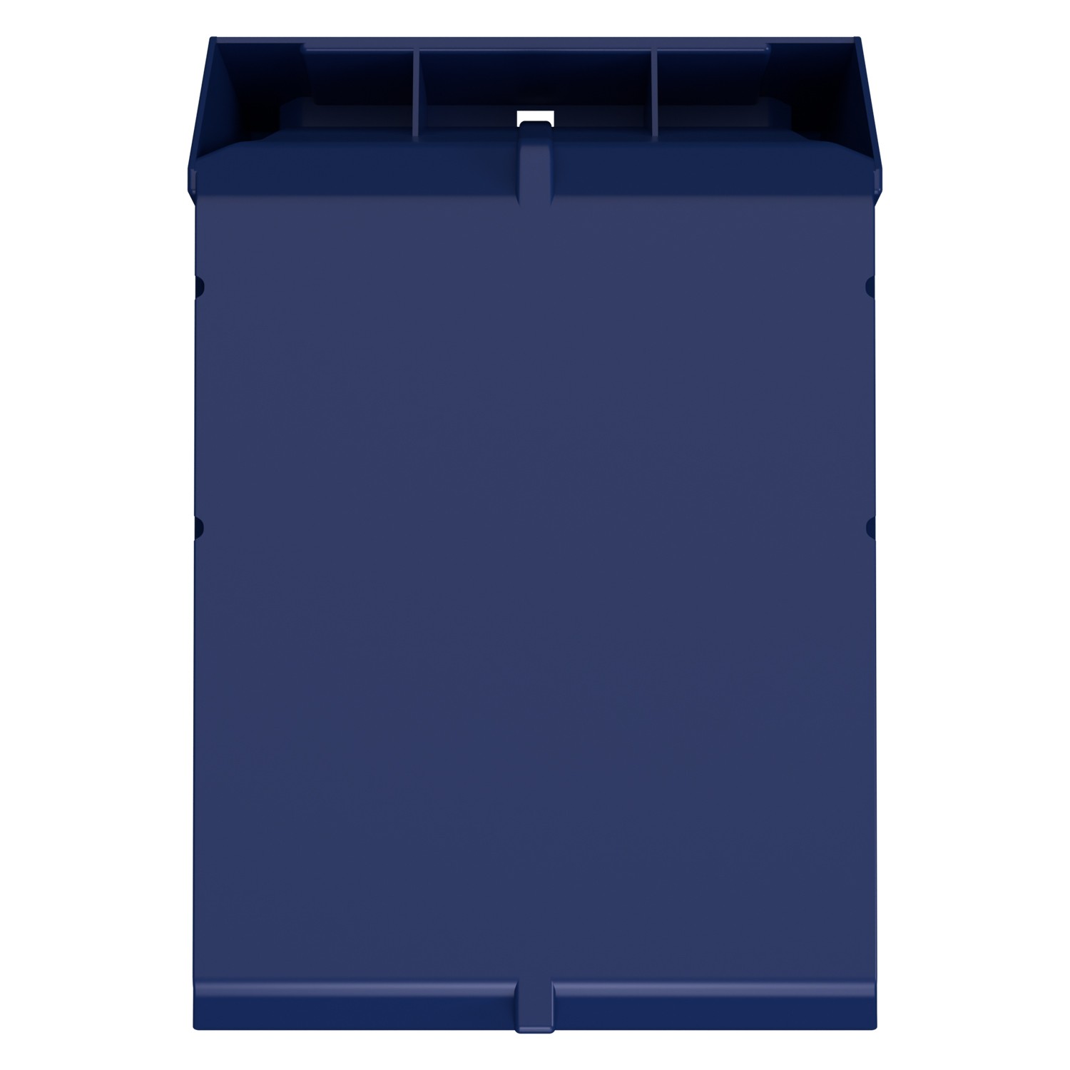 Складской лоток Logic Store 350x225x200 мм iPlast синий индиго с отверстиями для продольной перегородки 8-000000135