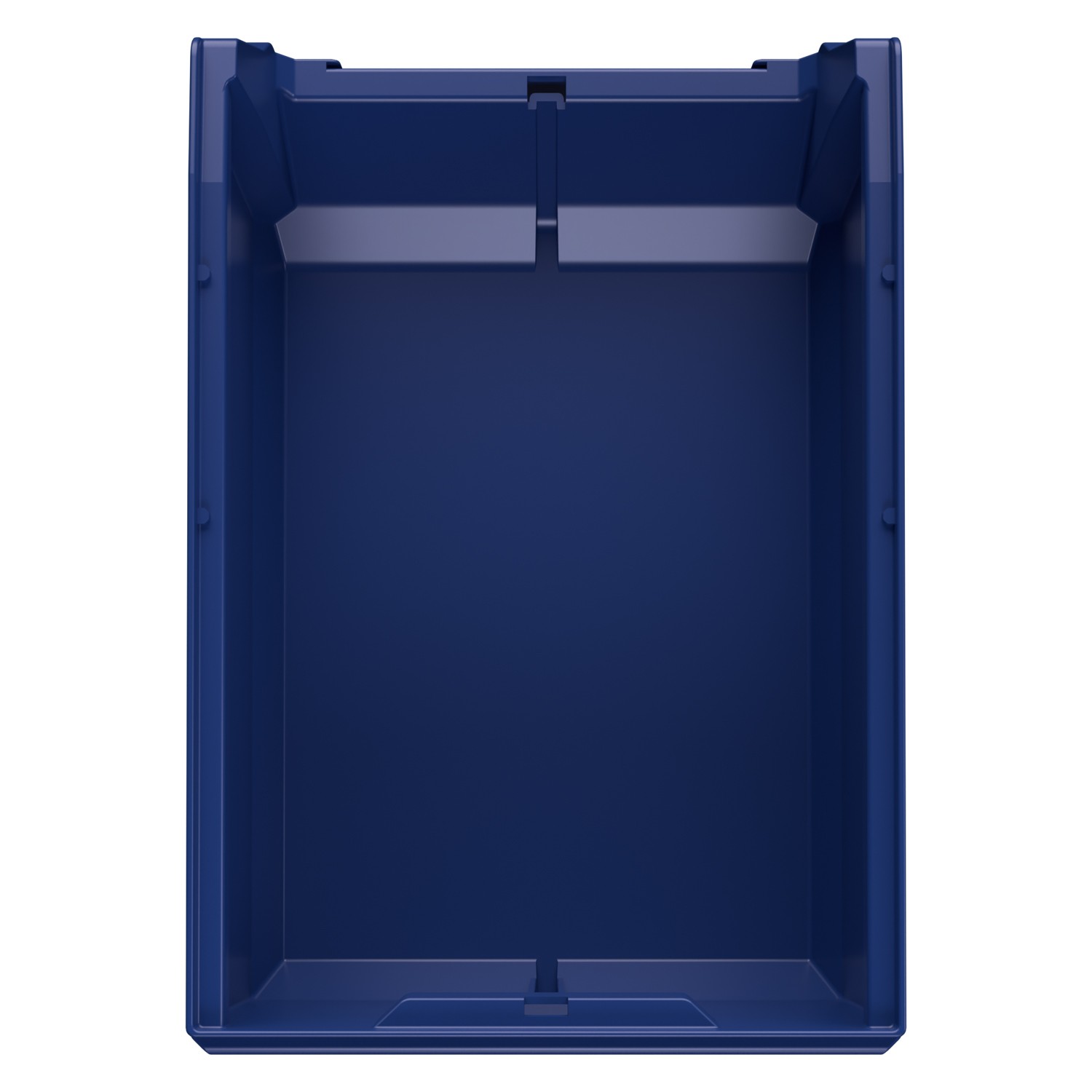 Складской лоток Logic Store 350x225x150 мм iPlast синий индиго с отверстиями для продольной перегородки 8-000000138