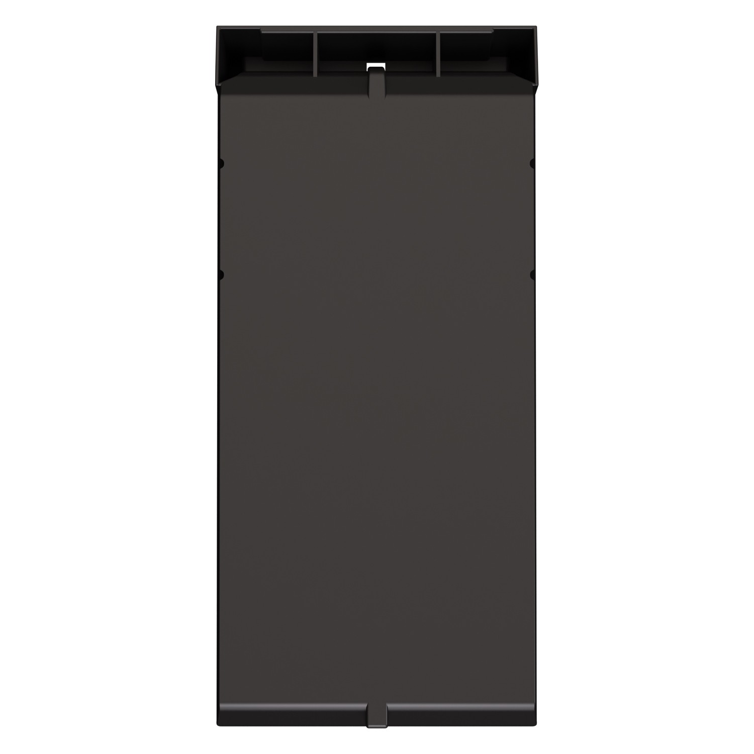 Складской лоток Logic Store 500х225х150 мм iPlast чёрный ЭКО с отверстиями для перегородок N1 (12.405.1) 8-000000528