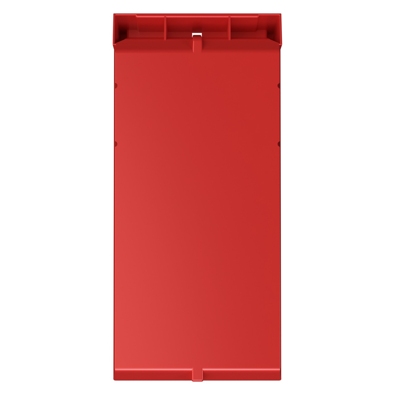 Складской лоток Logic Store 500х225х150 мм iPlast красный с отверстиями для перегородок N1 (12.405.1) 8-000000510