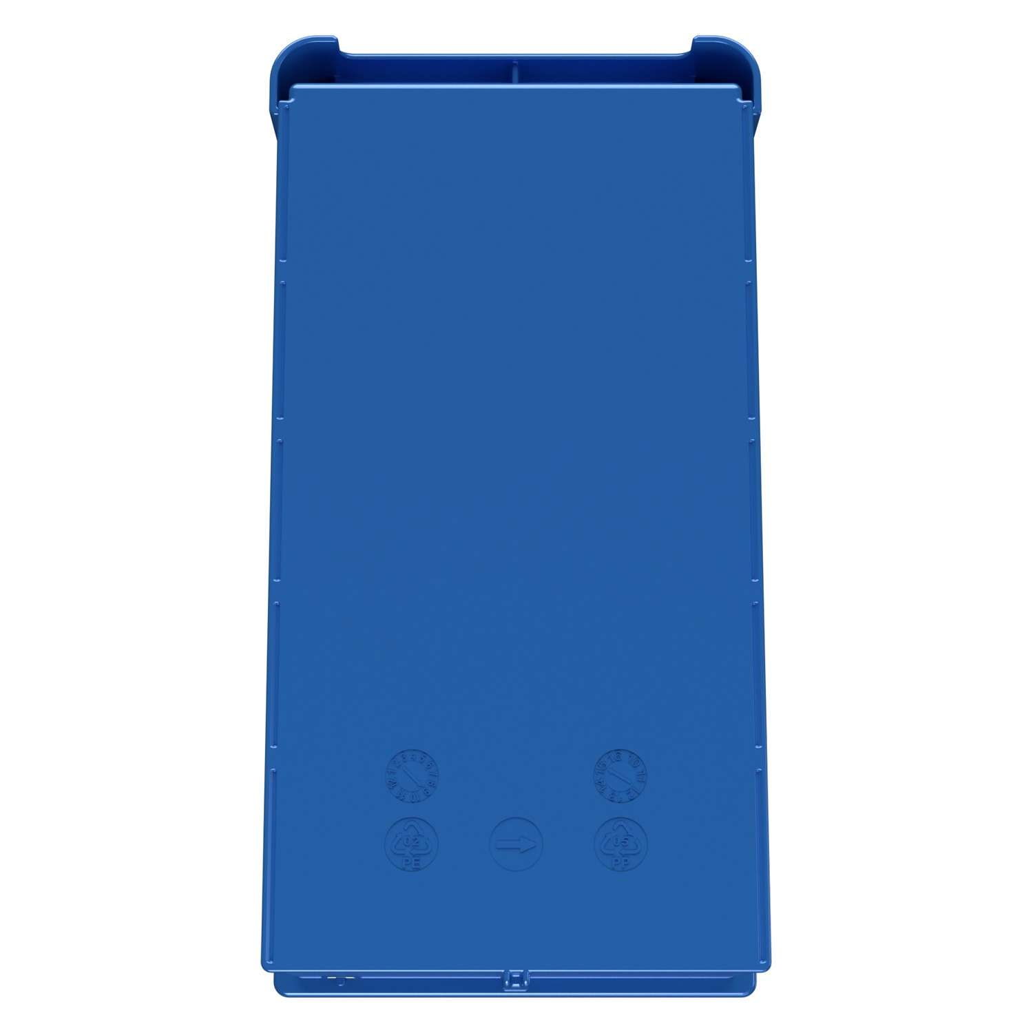 Полочный контейнер SK-31509 300х155х90 мм iPlast голубой с 1 поперечной перегородкой 8-000000109