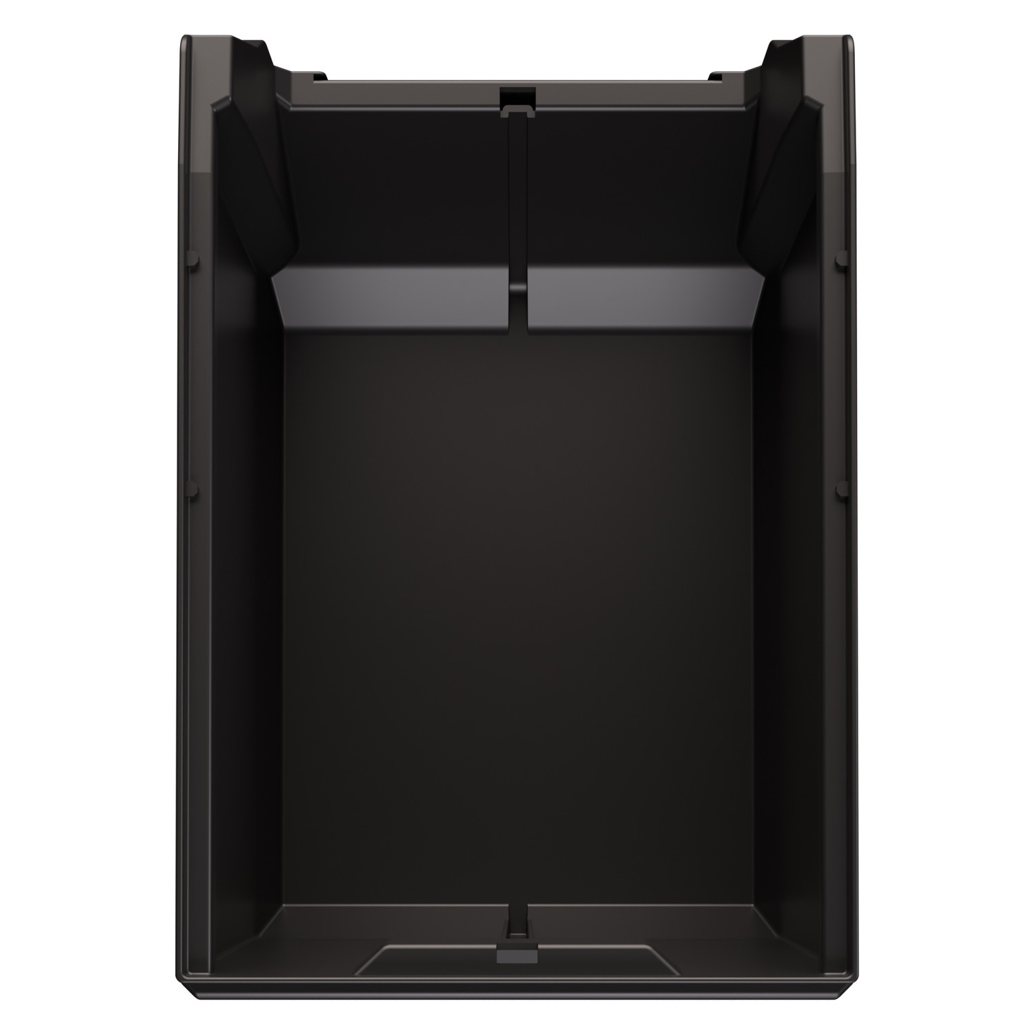 Складской лоток Logic Store 350x225x200 мм iPlast чёрный ЭКО с отверстиями для продольной перегородки 8-000000134