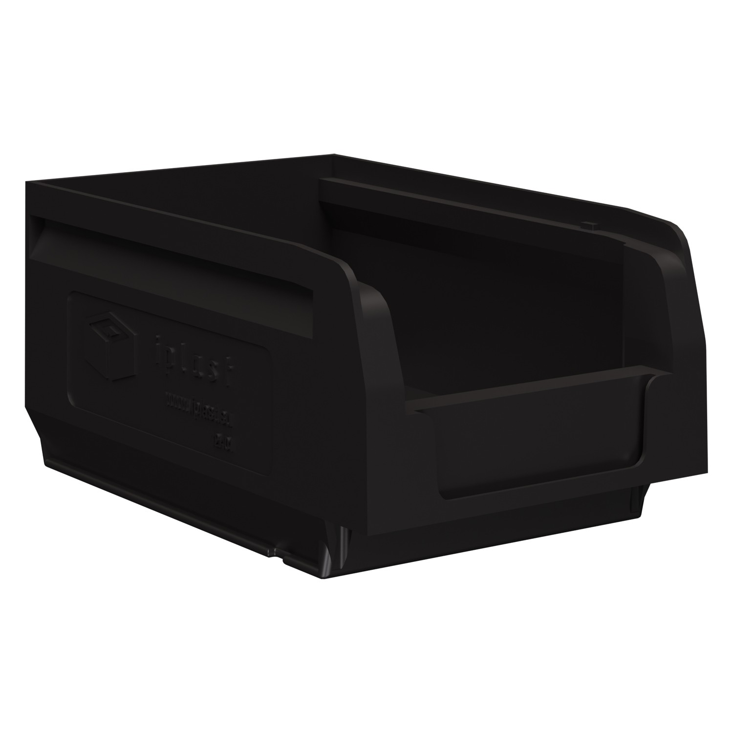 Складской лоток Logic Store 165х100х75 мм iPlast чёрный ЭКО 8-000000526
