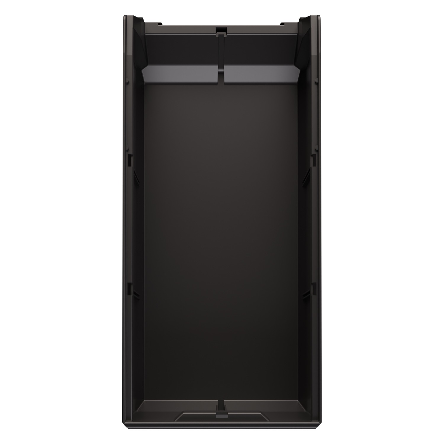 Складской лоток Logic Store 500х225х150 мм iPlast чёрный ЭКО с отверстиями для перегородок N1 (12.405.1) 8-000000528