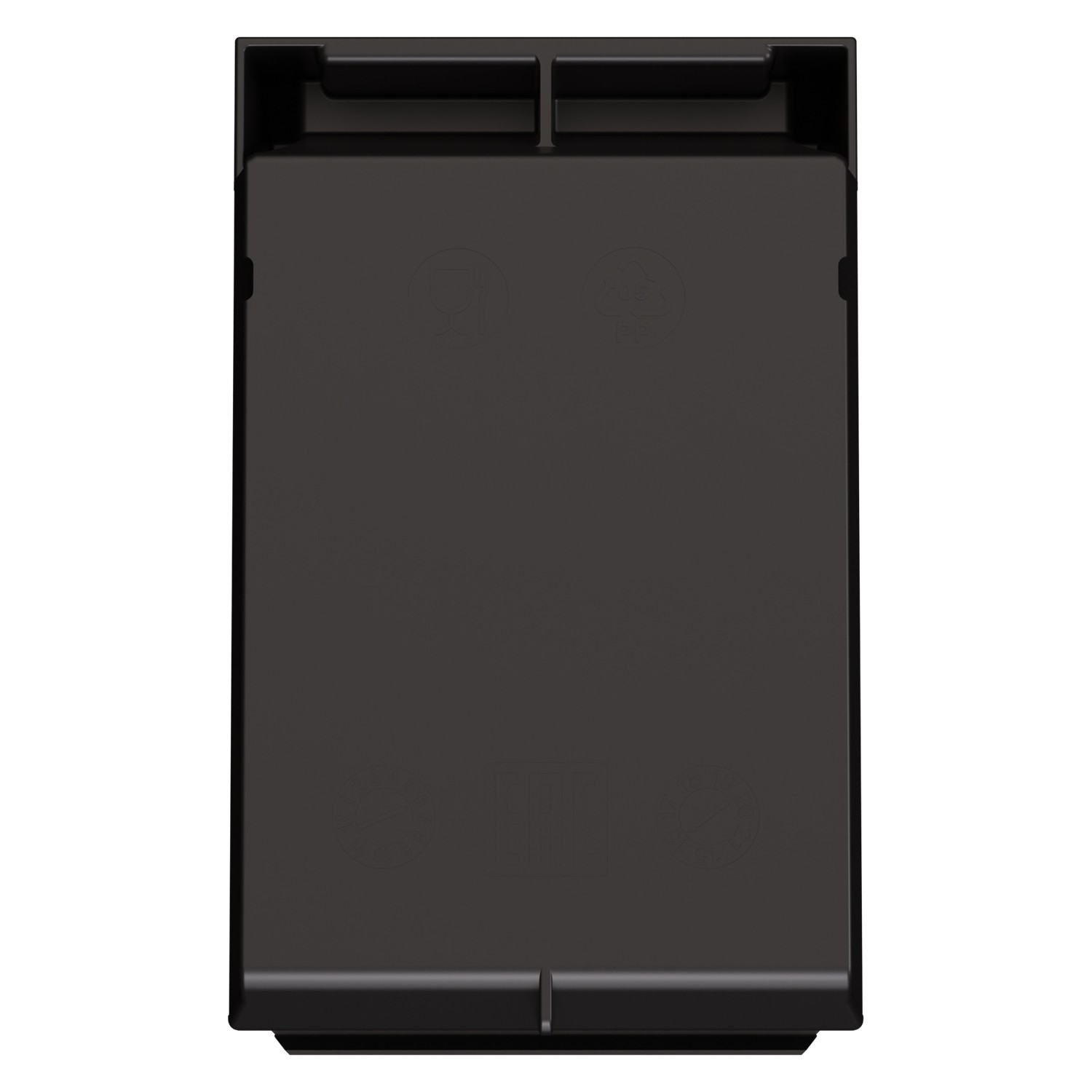 Складской лоток Logic Store 165х100х75 мм iPlast чёрный ЭКО N2 (12.401.2) 8-000000143