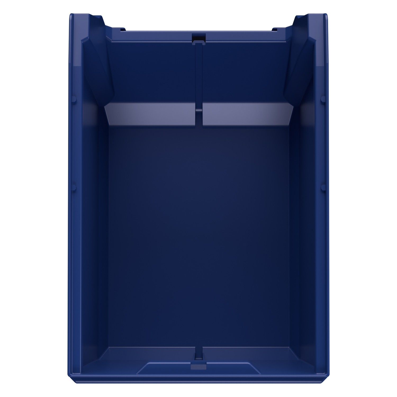 Складской лоток Logic Store 350x225x200 мм iPlast синий индиго с отверстиями для продольной перегородки 8-000000135