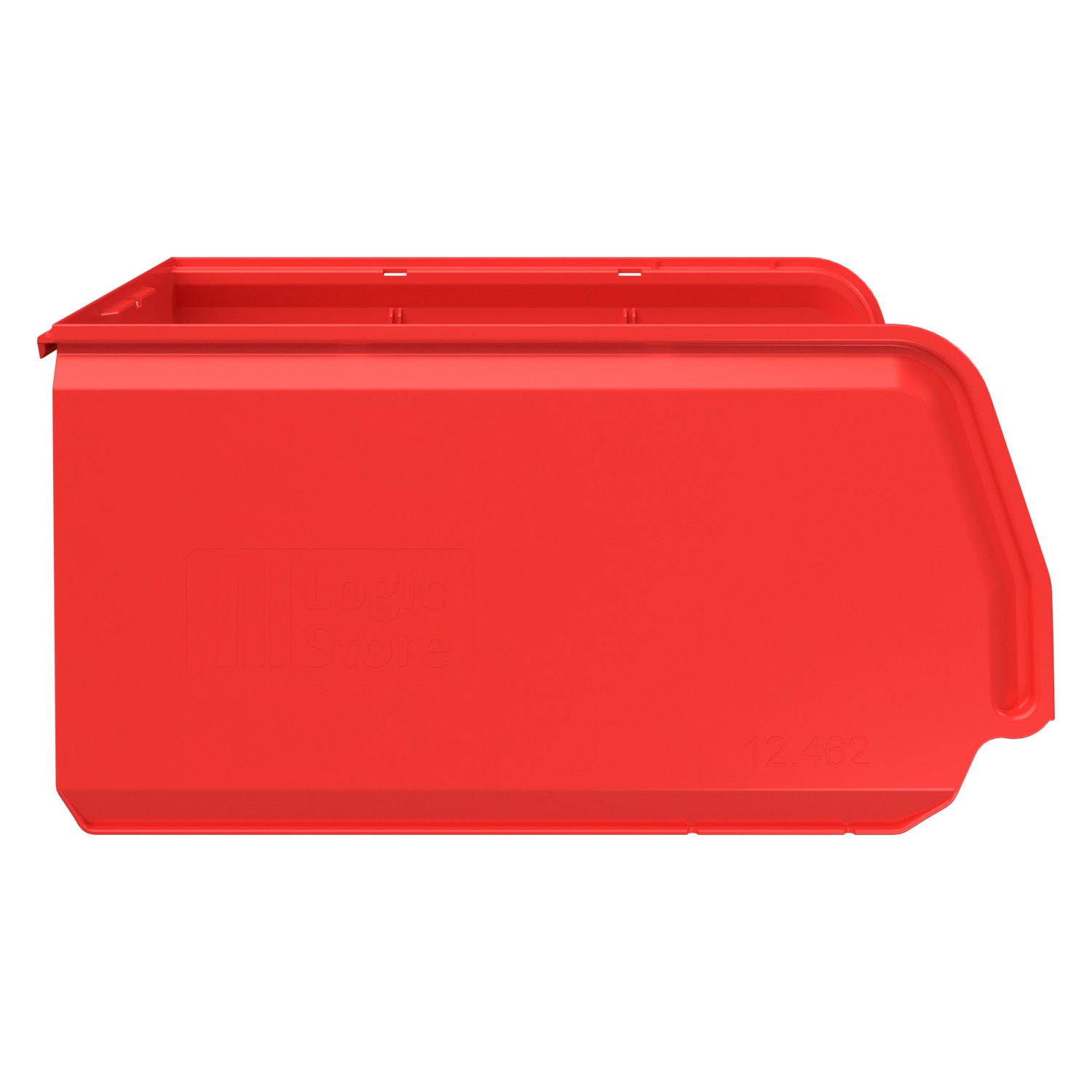 Складской лоток Logic Store 500х300х250 мм iPlast красный NEW (12.462) 8-000000515